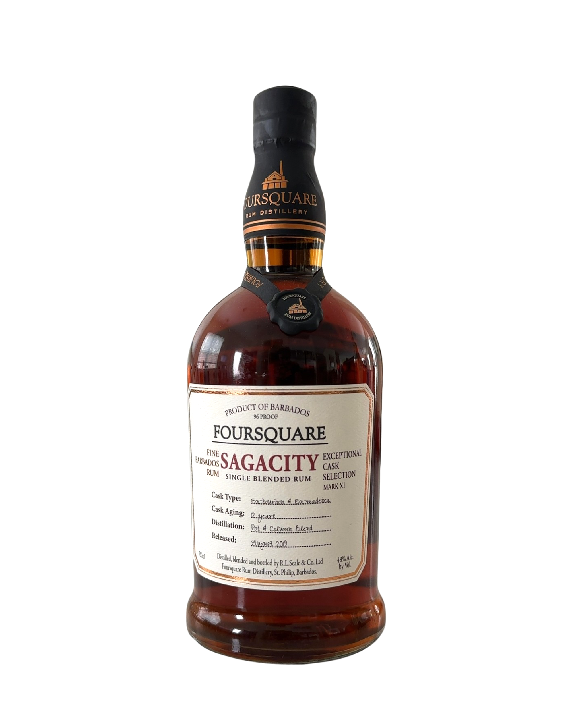 2019 Foursquare Rum Foursquare Sagacity 96 Proof 750ml