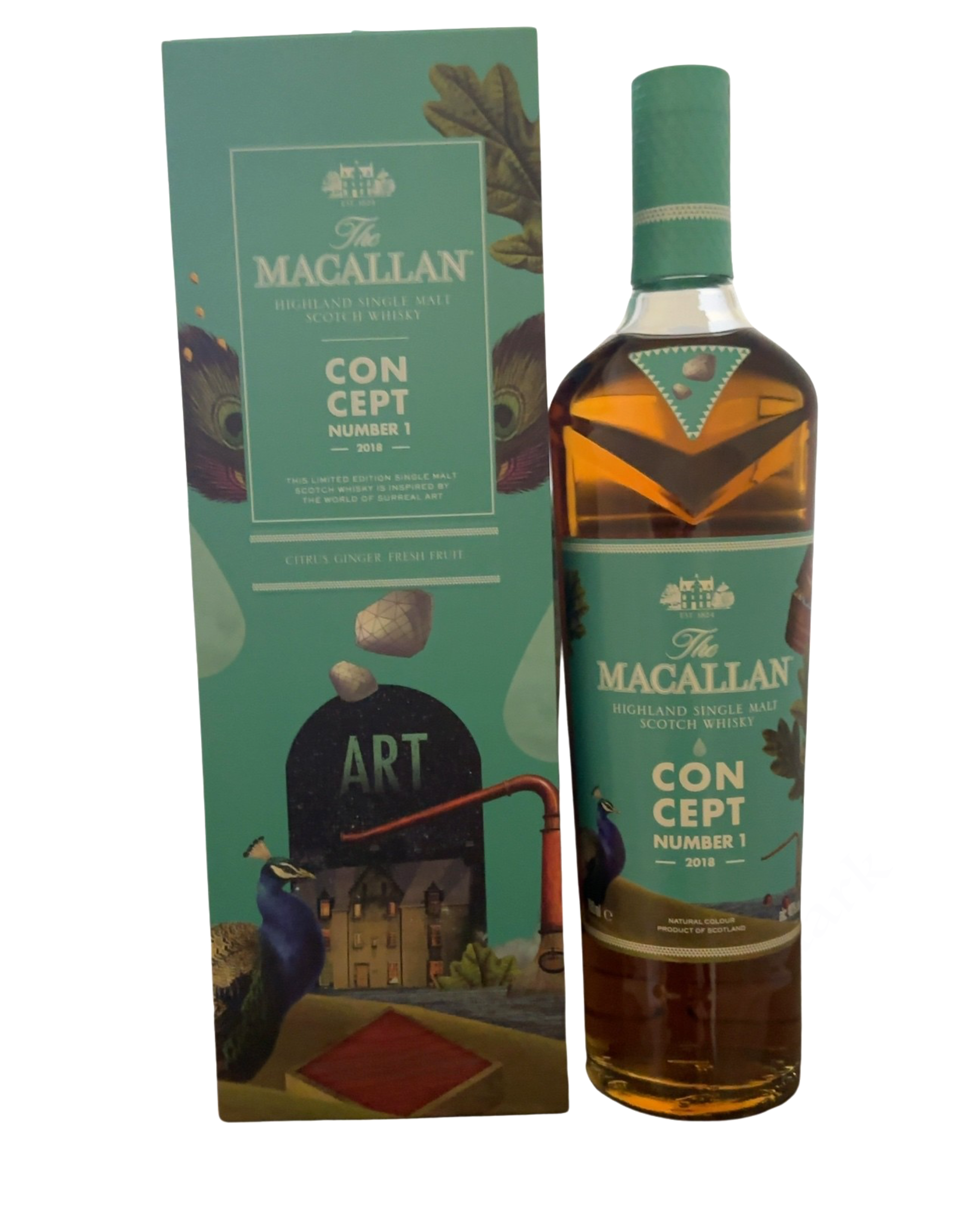 2018 The Macallan Concept Number 1 80 Proof