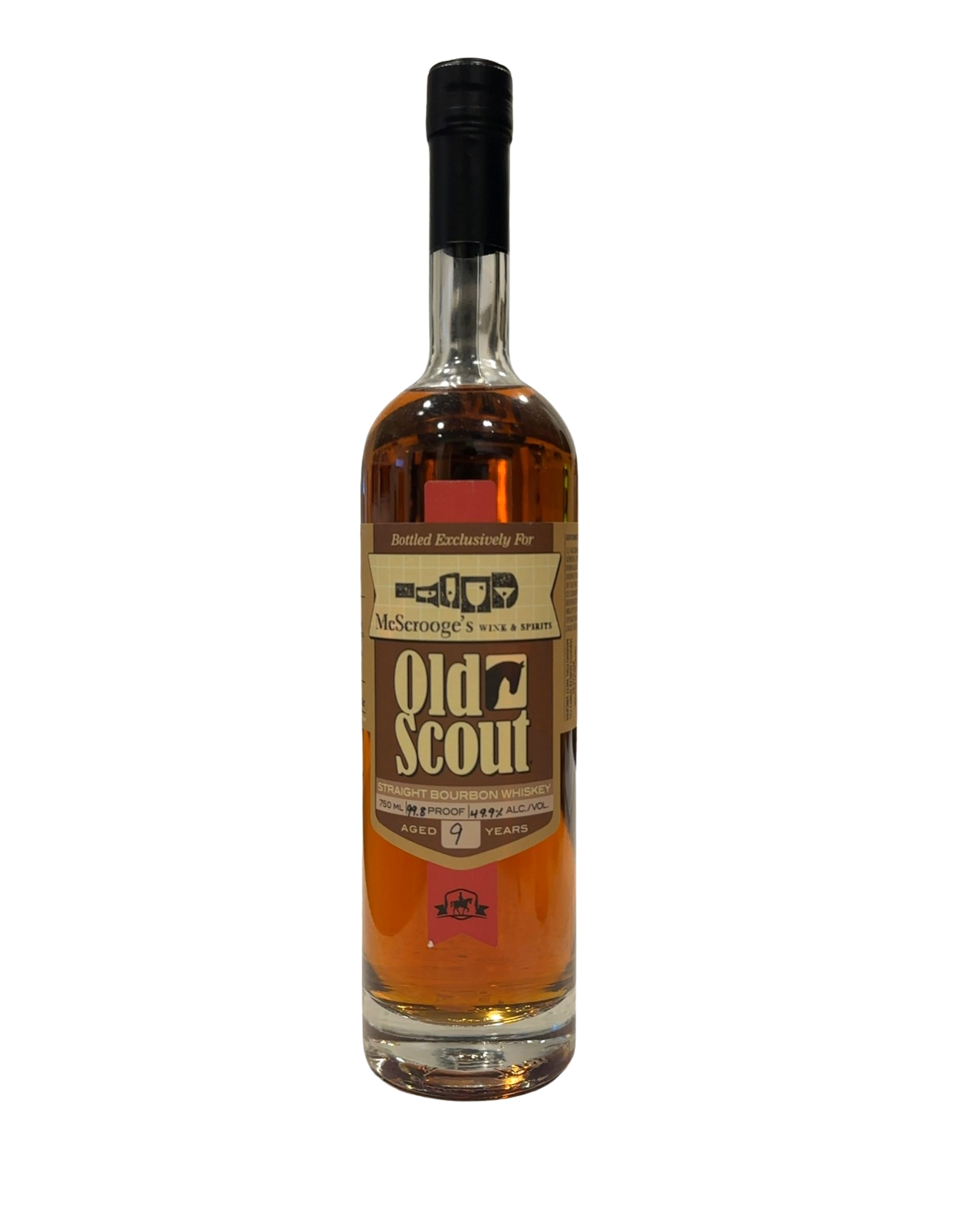 Smooth Ambler Old Scout 9 Year Single Barrel Select (McScrooge's) Bourbon 99.8 Proof 750ml