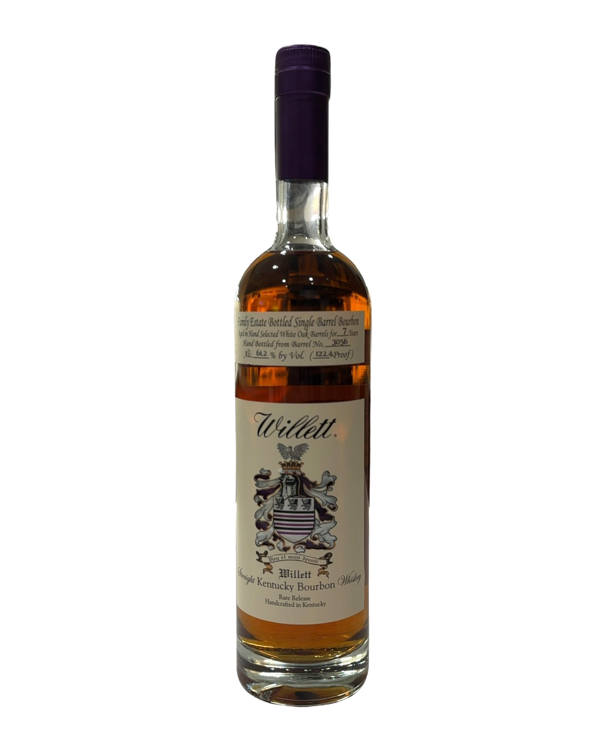 Willett No Resi Willett Family Estate Bottled Single Barrel Bourbon 122.4 Proof 750ml