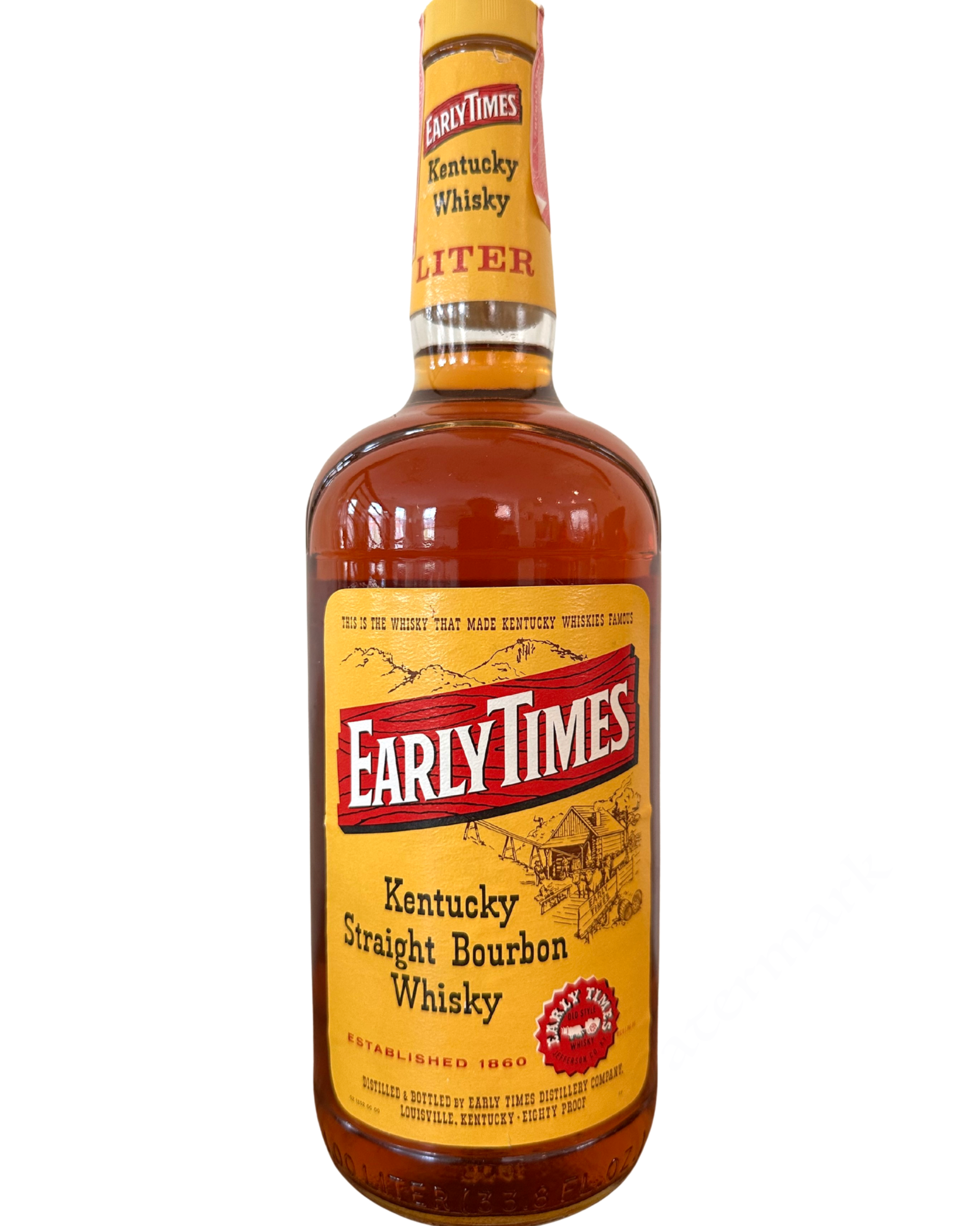 Early Times Kentucky Straight Bourbon Whisky 80 Proof