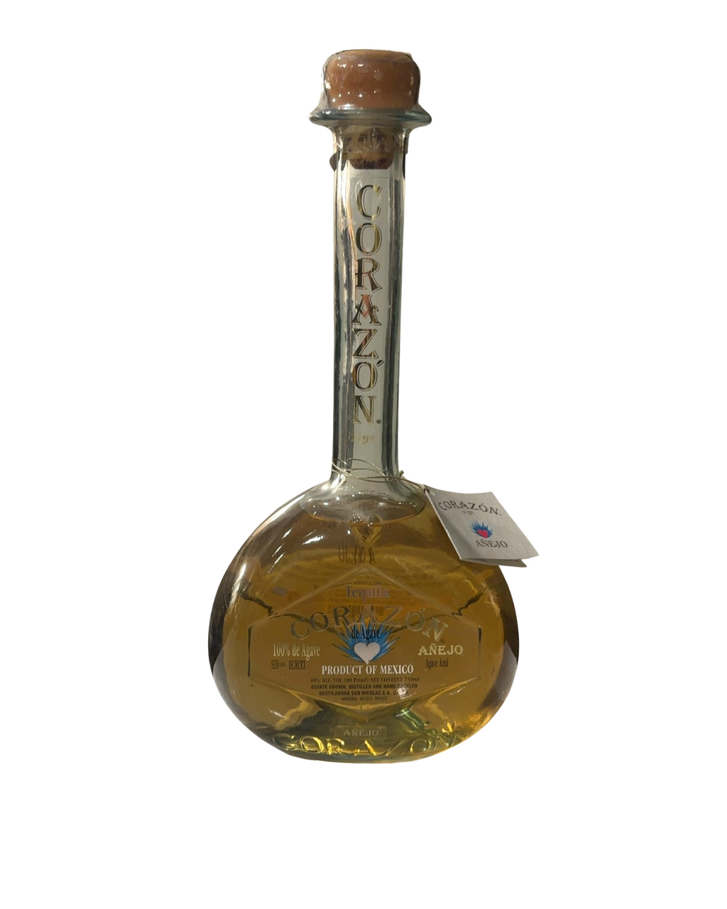 Unknown Corazon Anejo Tequila Añejo 80 Proof 80 Proof 750ml
