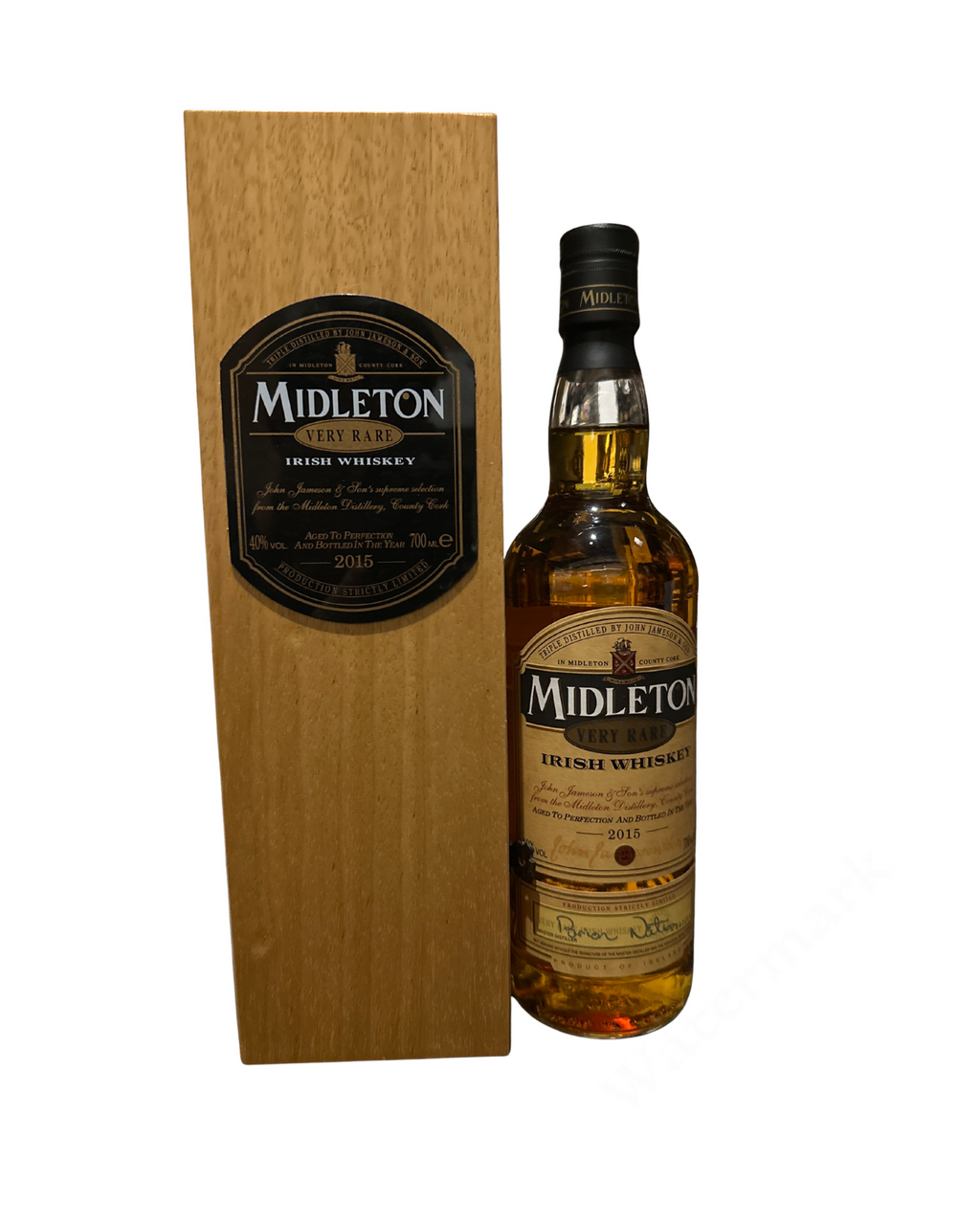 2015 Midleton Distillery (Triple Distilled by John Jameson & Son) Midleton Very Rare Irish Whiskey 80 Proof