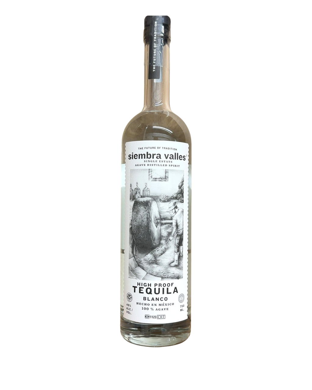 2022 siembra valles High Proof Tequila Blanco 98 Proof 750ml