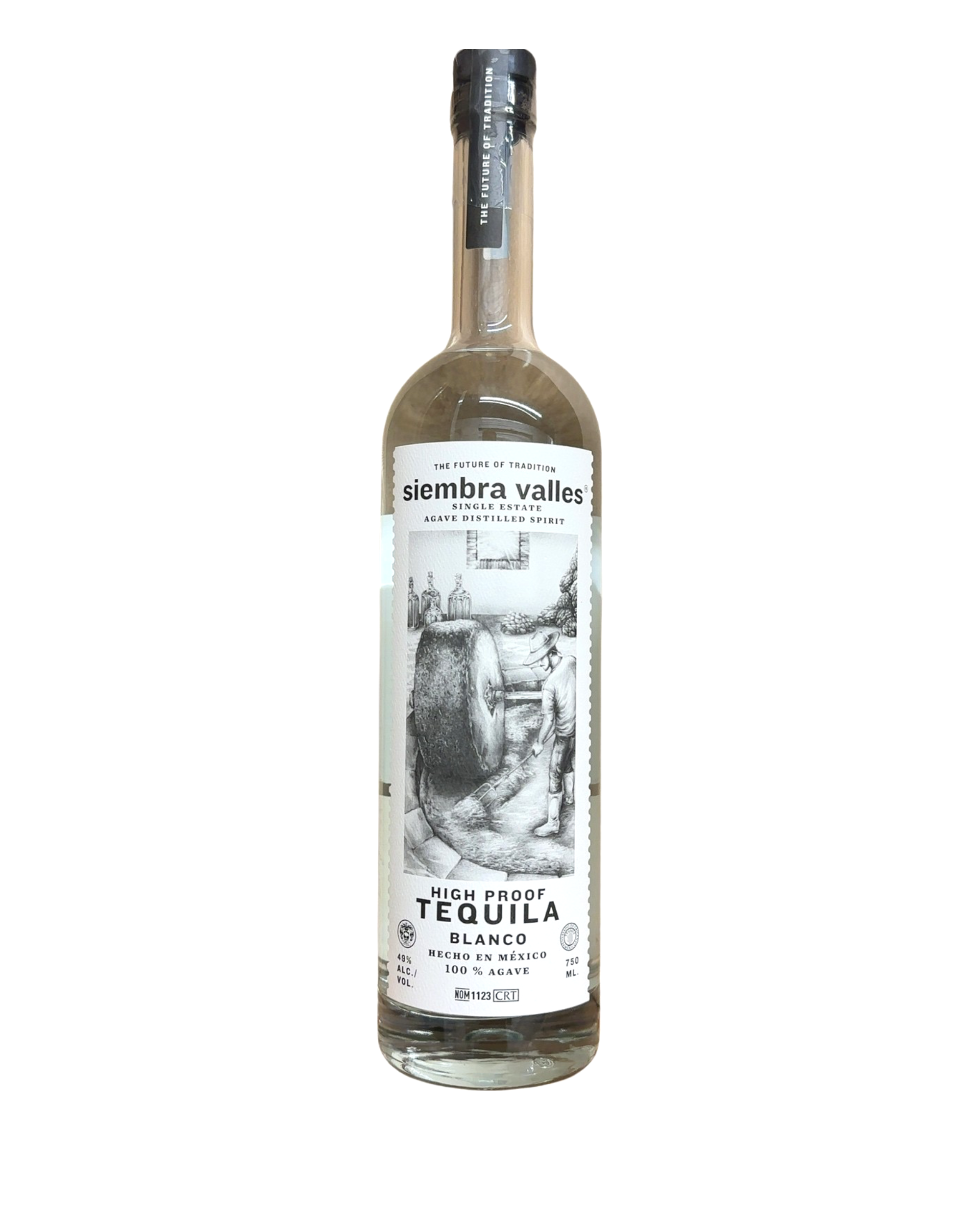 2022 siembra valles High Proof Tequila Blanco 98 Proof 750ml