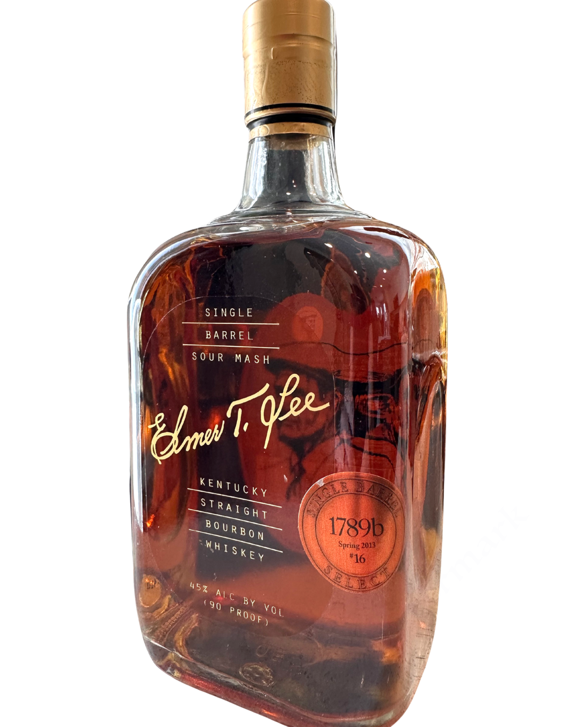 Buffalo Trace Distillery Elmer T. Lee Single Barrel Select Sour Mash 90 Proof (1789 B)