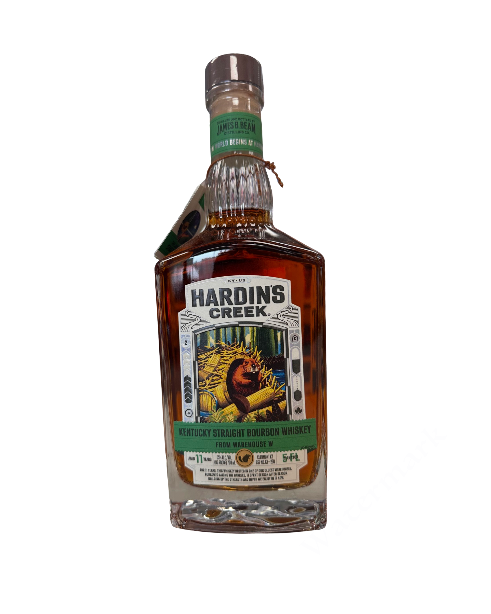 2025 James B. Beam Distilling Co. Hardin's Creek Kentucky Straight Bourbon Whiskey From Warehouse W 110 Proof