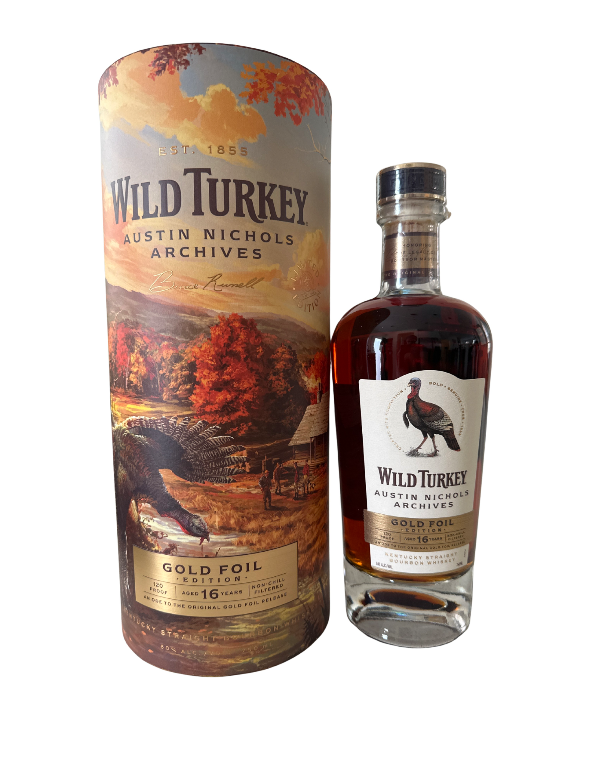 2026 Wild Turkey Austin Nichols Archives Gold Foil Edition 120 Proof 750ml