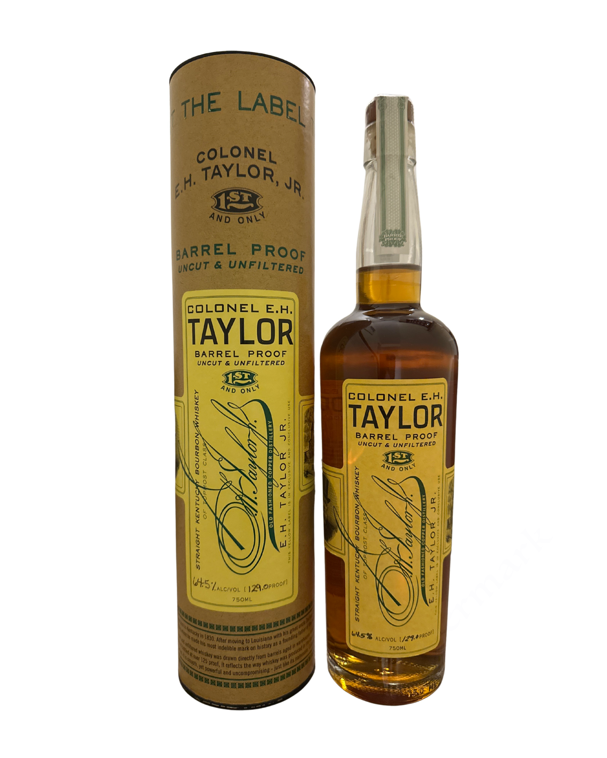 Colonel E.H. Taylor / Old Fashioned Copper Distillery Colonel E.H. Taylor Barrel Proof Uncut & Unfiltered 129.0 Proof