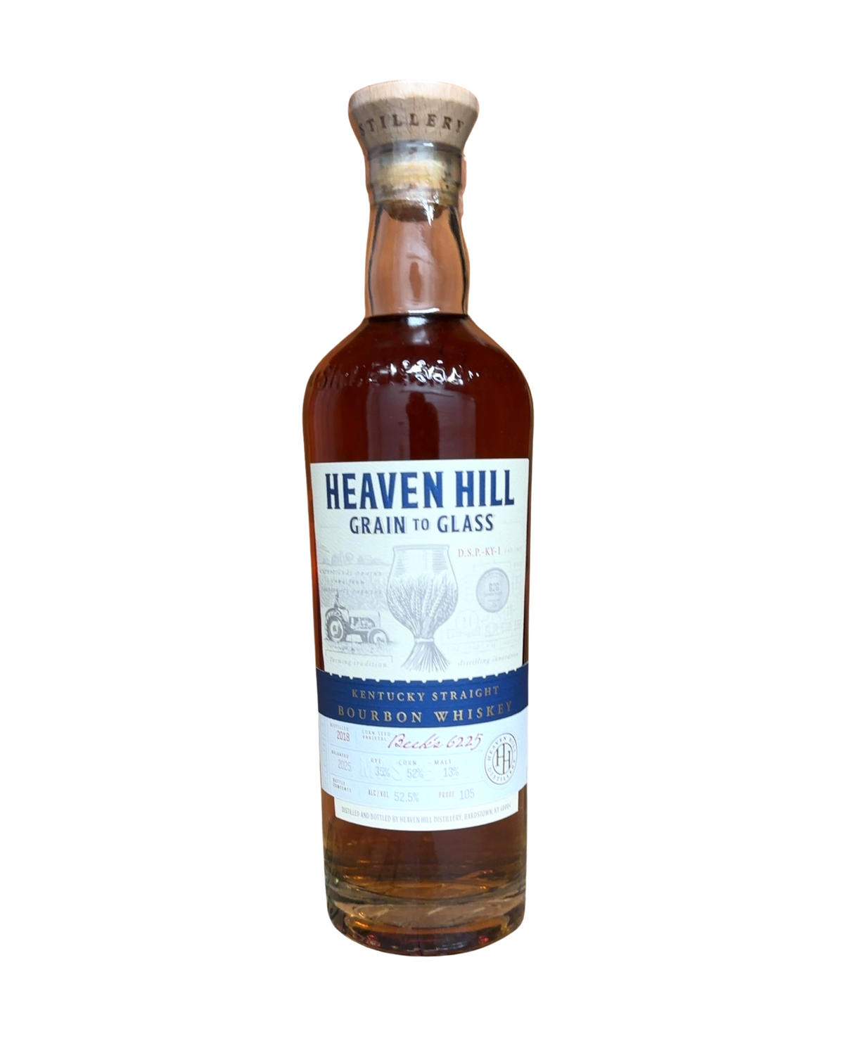 2025 Heaven Hill Grain to Glass Kentucky Straight Bourbon Whiskey 105 Proof 700ml