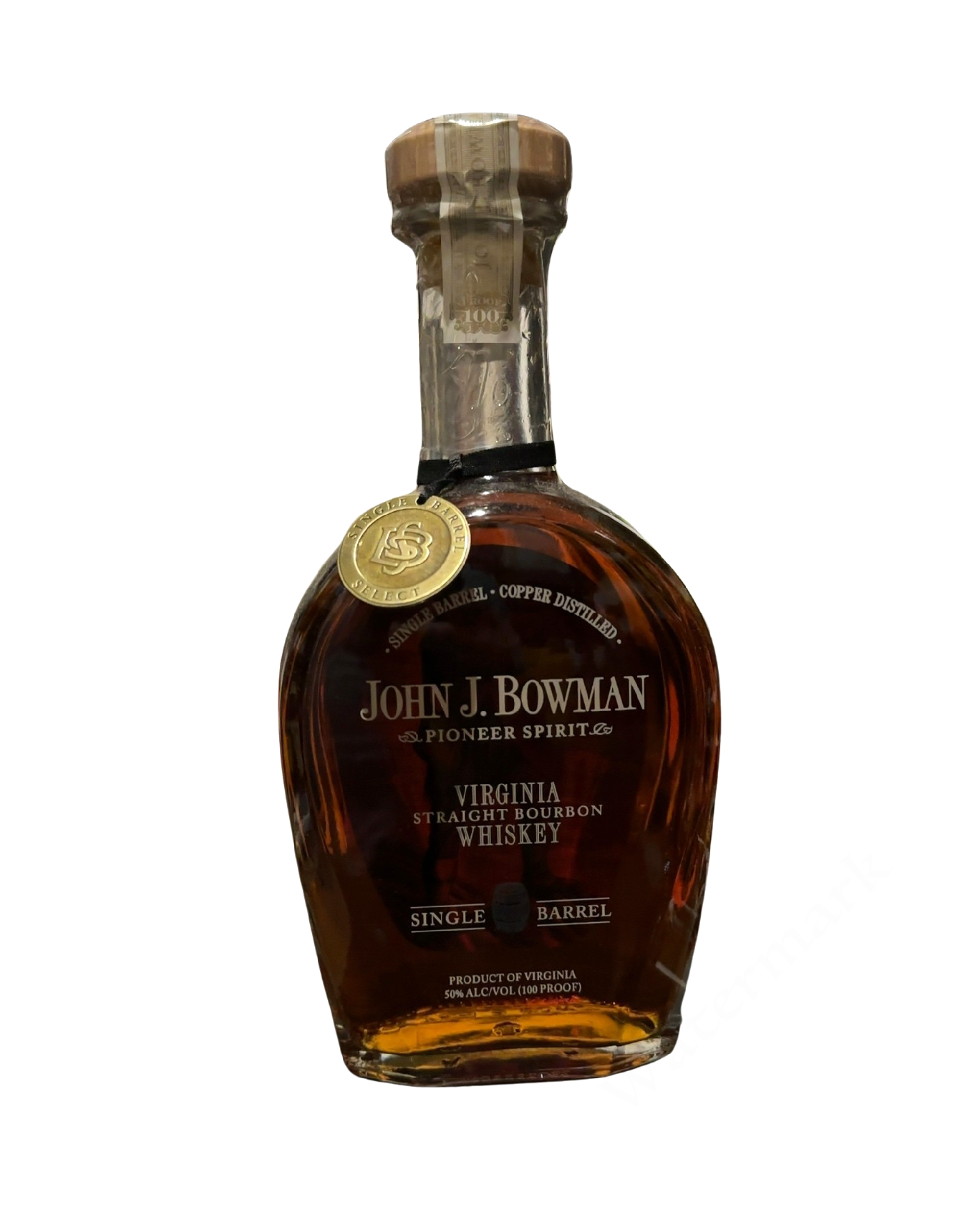 2021 A. Smith Bowman Distillery John J. Bowman Virginia Straight Bourbon Whiskey Single Barrel 100 Proof 750ml