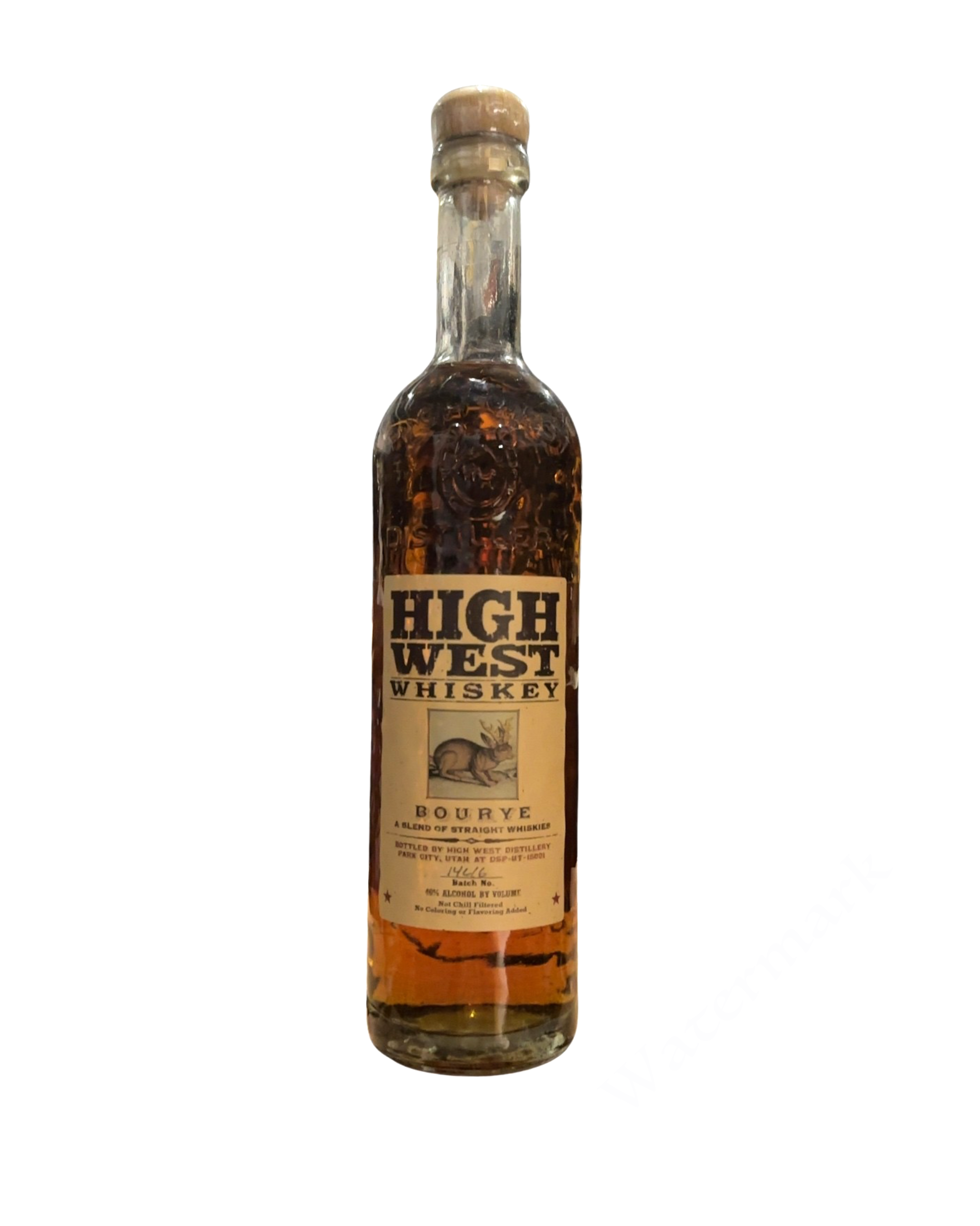 2014 High West Distillery Bourye A Blend of Straight Whiskies 92 Proof