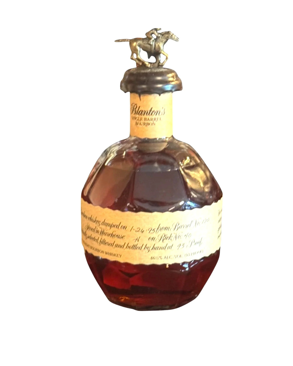 1995 Blanton's Single Barrel Bourbon 93 Proof 750ml