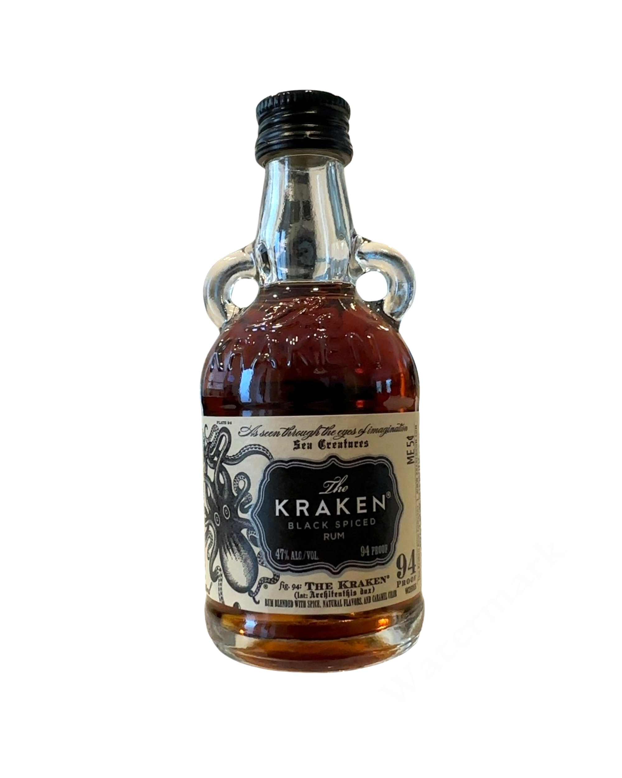 The Kraken Rum The Kraken Black Spiced Rum 94 Proof 50ml