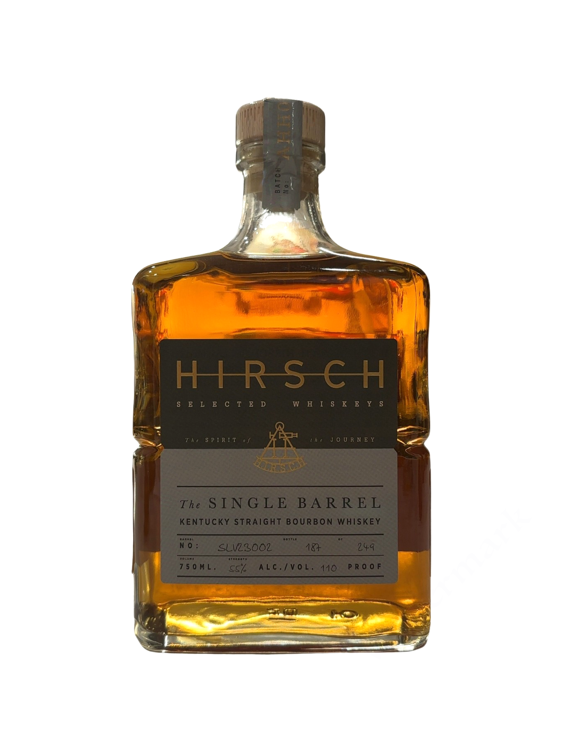 2023 Hirsch The Single Barrel Kentucky Straight Bourbon Whiskey 110 Proof