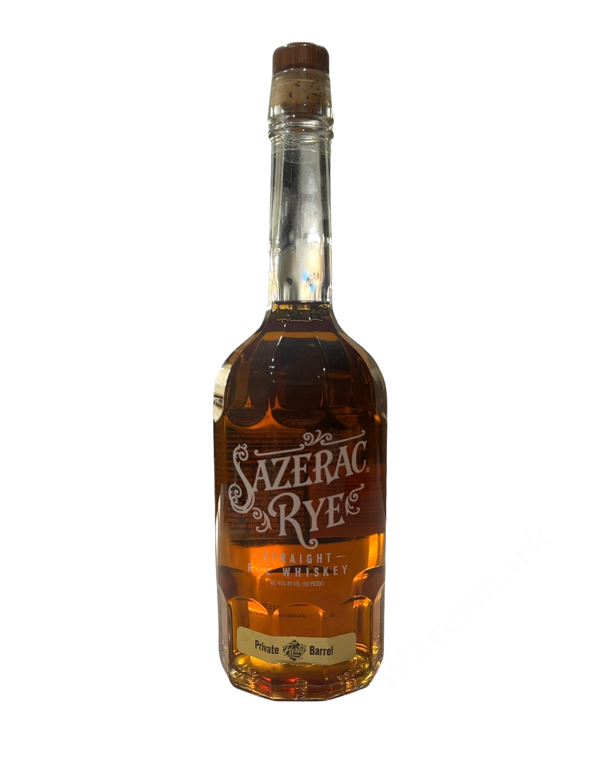 2008 Sazerac Buffalo Trace Sazerac Rye Straight Whiskey Private Barrel 90 Proof 750ml