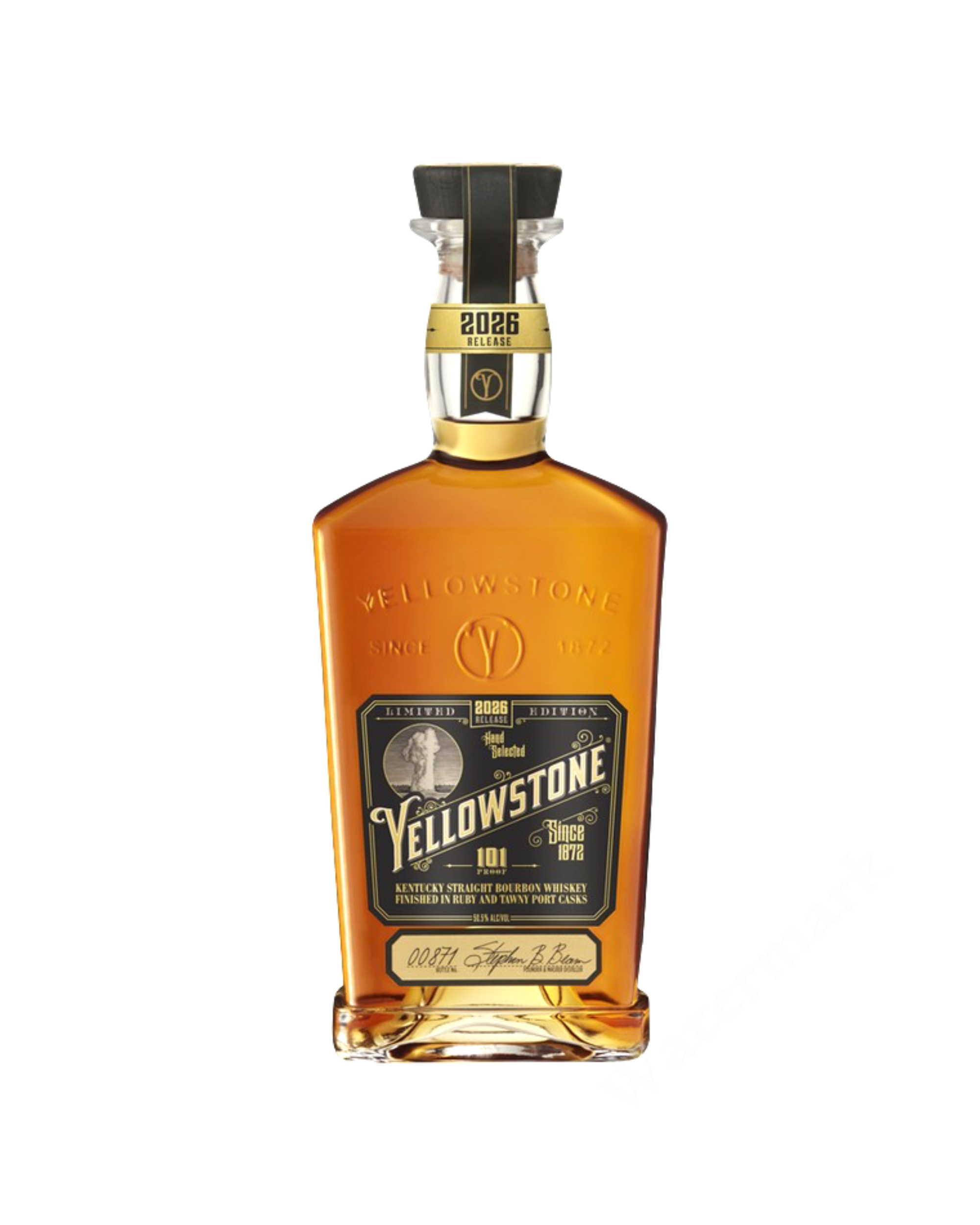 2026 Yellowstone Limited Edition Hand Selected Kentucky Straight Bourbon Whiskey 101 Proof