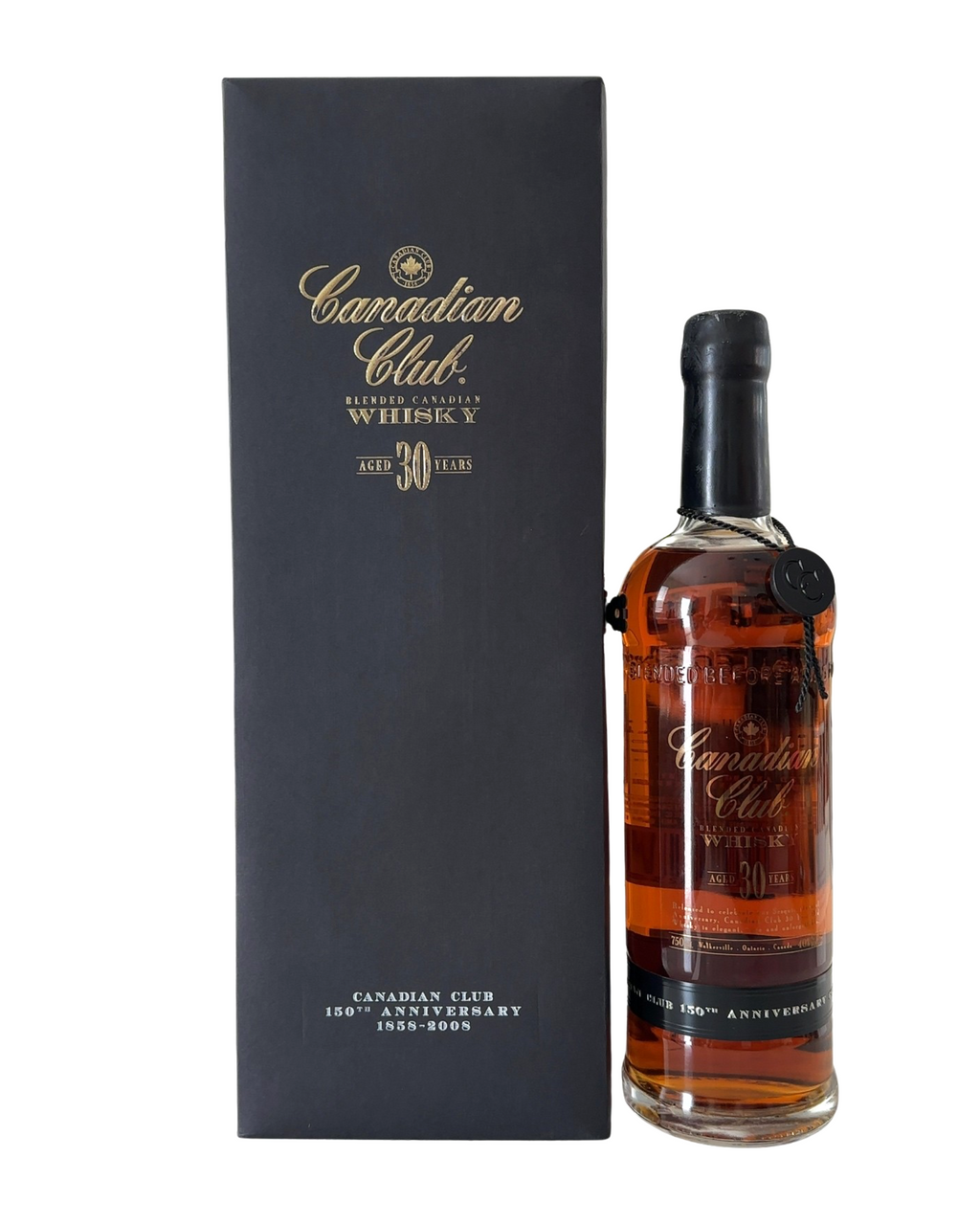 2008 Canadian Club 150th Anniversary 1858-2008 80 Proof 750ml
