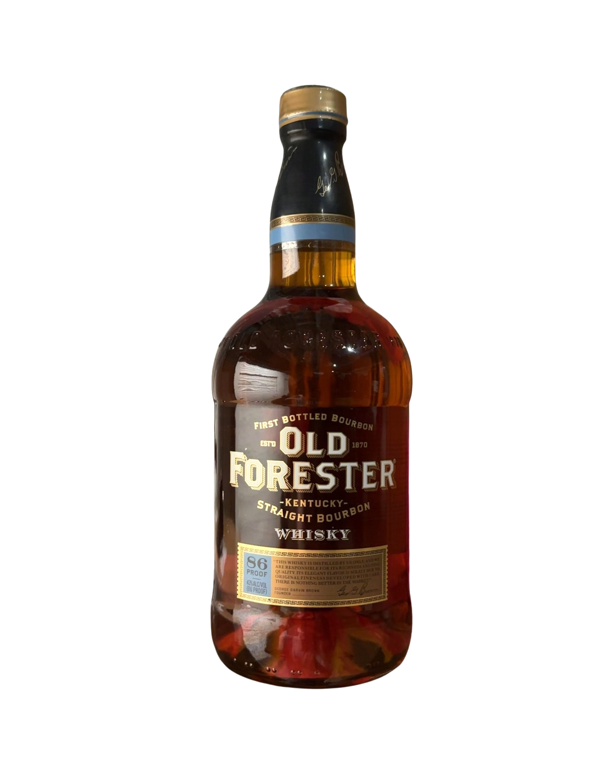 2014 Old Forester Kentucky Straight Bourbon Whisky 86 Proof 750ml