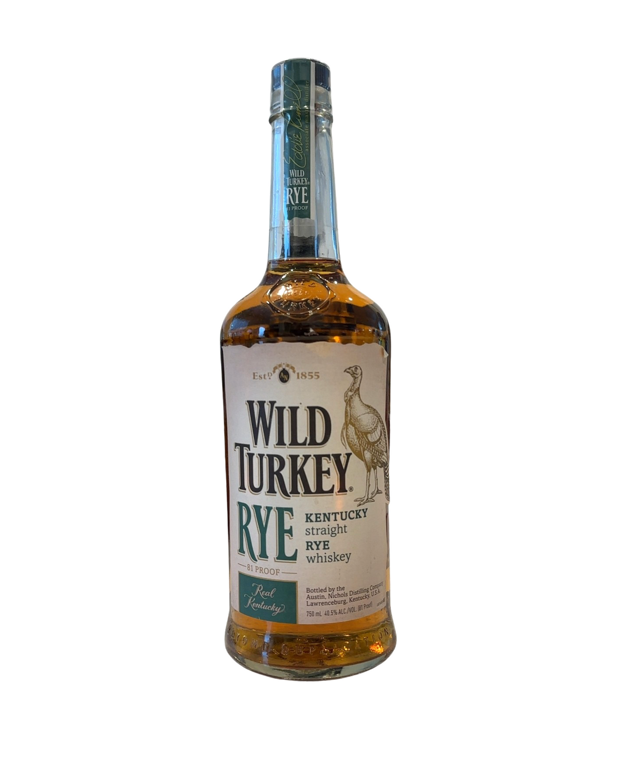 2012 Wild Turkey Austin Nichols Rye 81 Proof 81 Proof 750ml