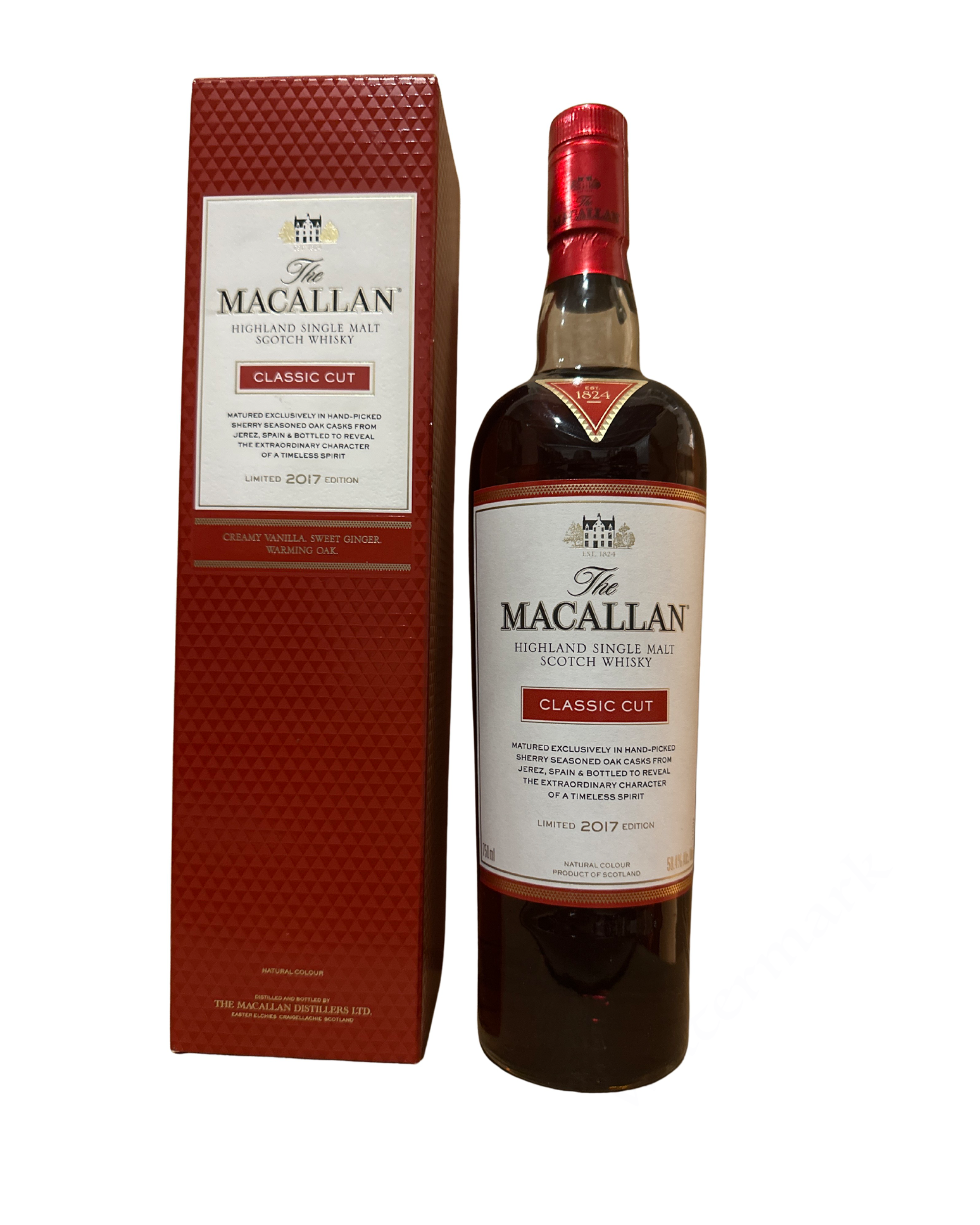 The Macallan Classic Cut Highland Single Malt Scotch Whisky 116.8 Proof