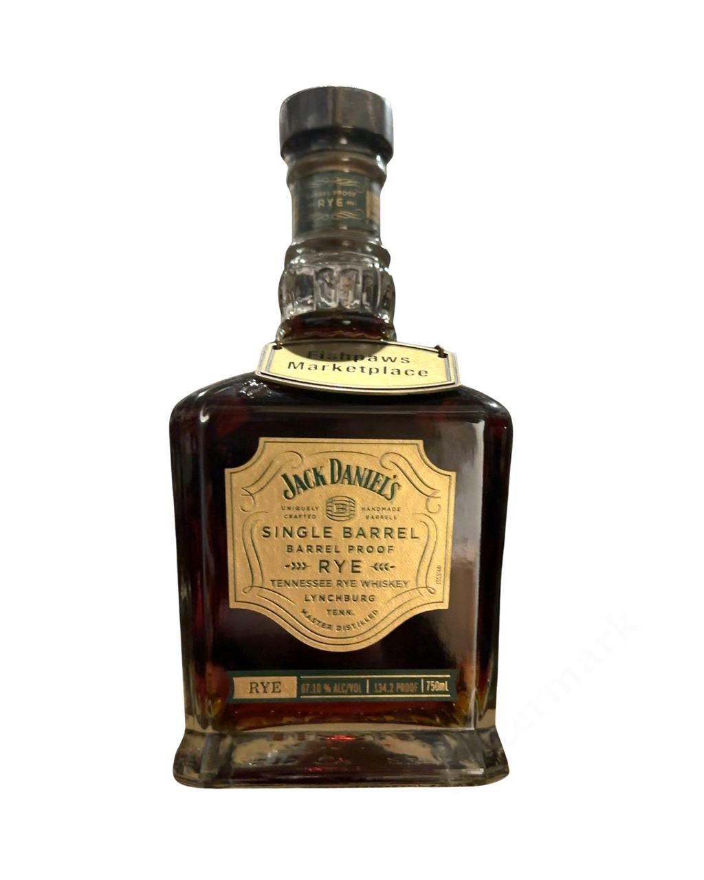 2023 Jack Daniel's Single Barrel Barrel Proof Rye 134.2 Proof 750ml