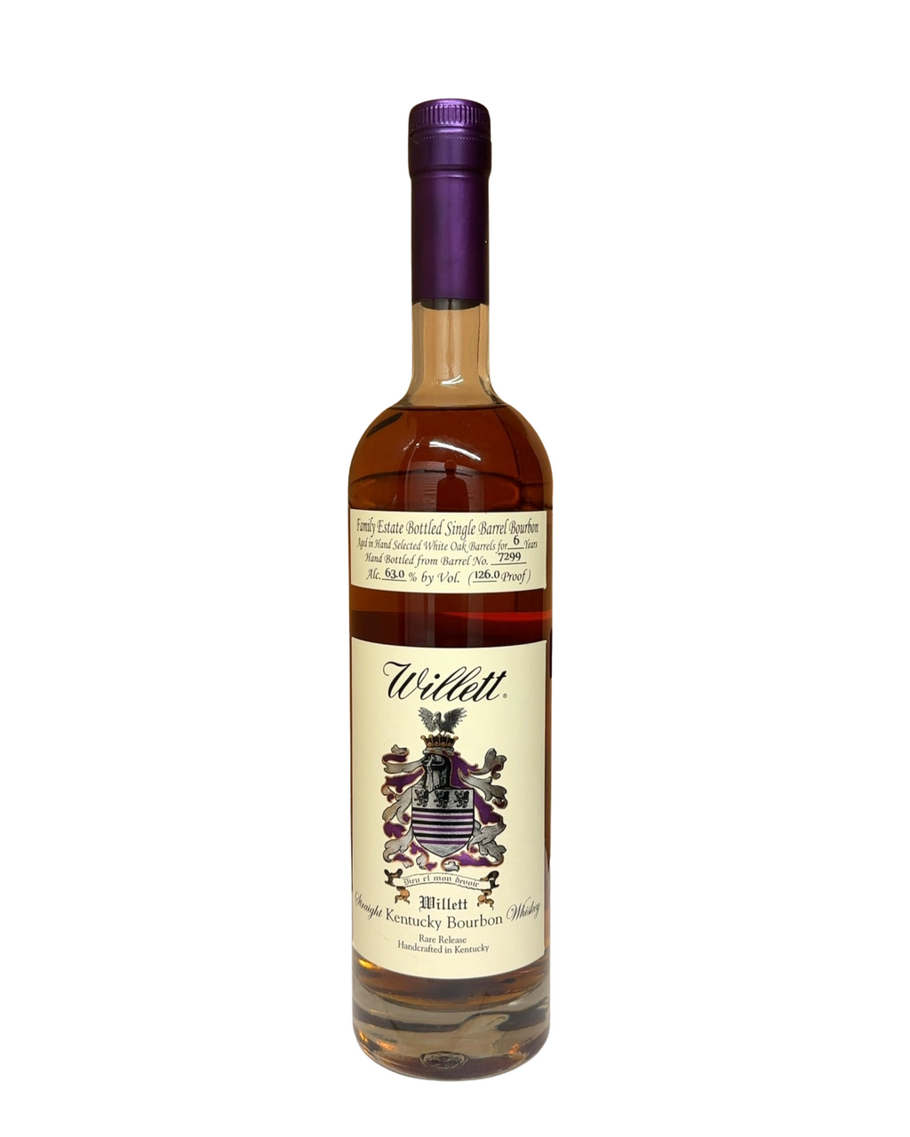 Willett Independent Char #4 Family Estate Bottled Single Barrel Bourbon 126 Proof 750ml