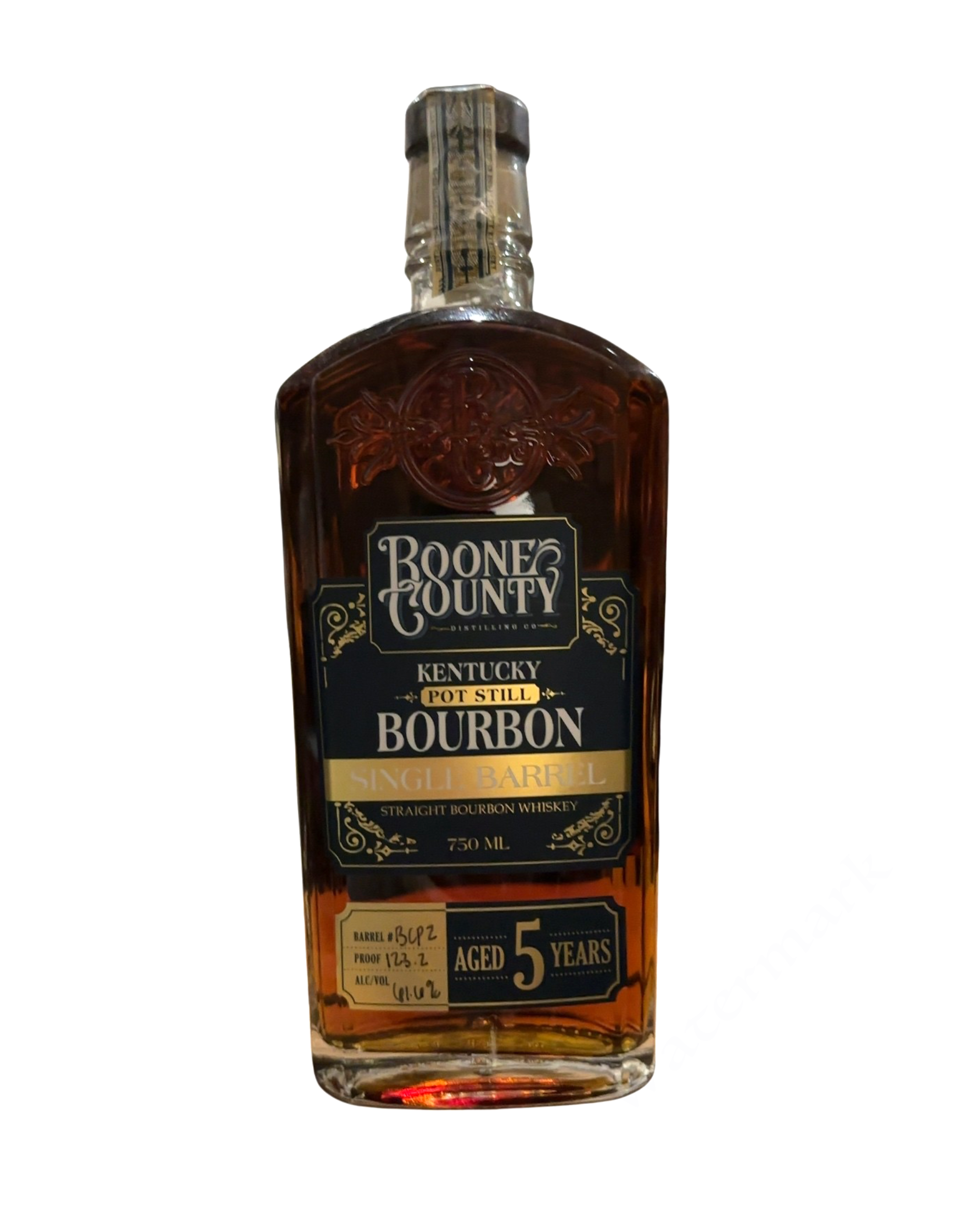 Boone County Distilling Co. Kentucky Pot Still Bourbon Single Barrel 123.2 Proof