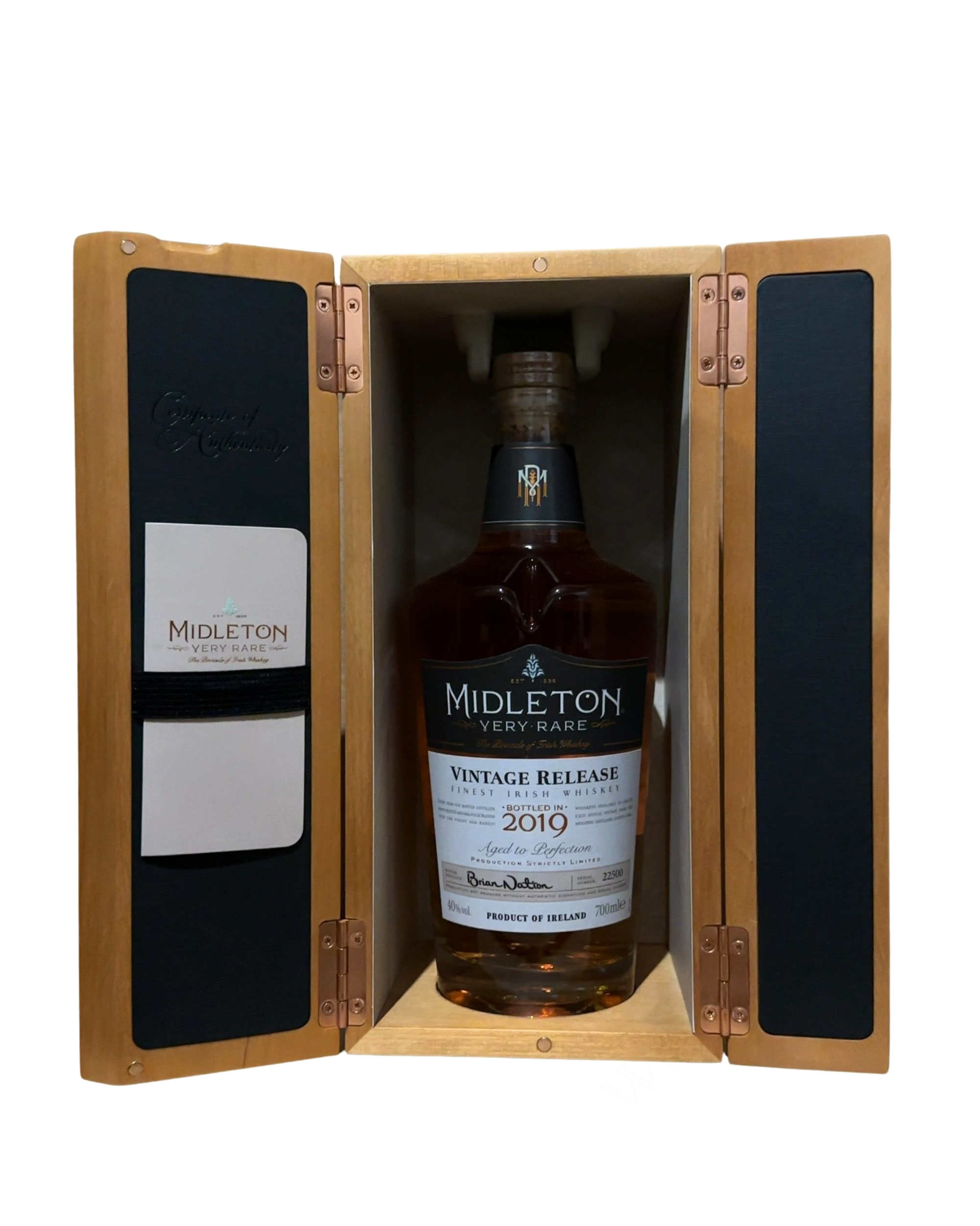 2019 MIDLETON VERY RARE Vintage Release 80 Proof