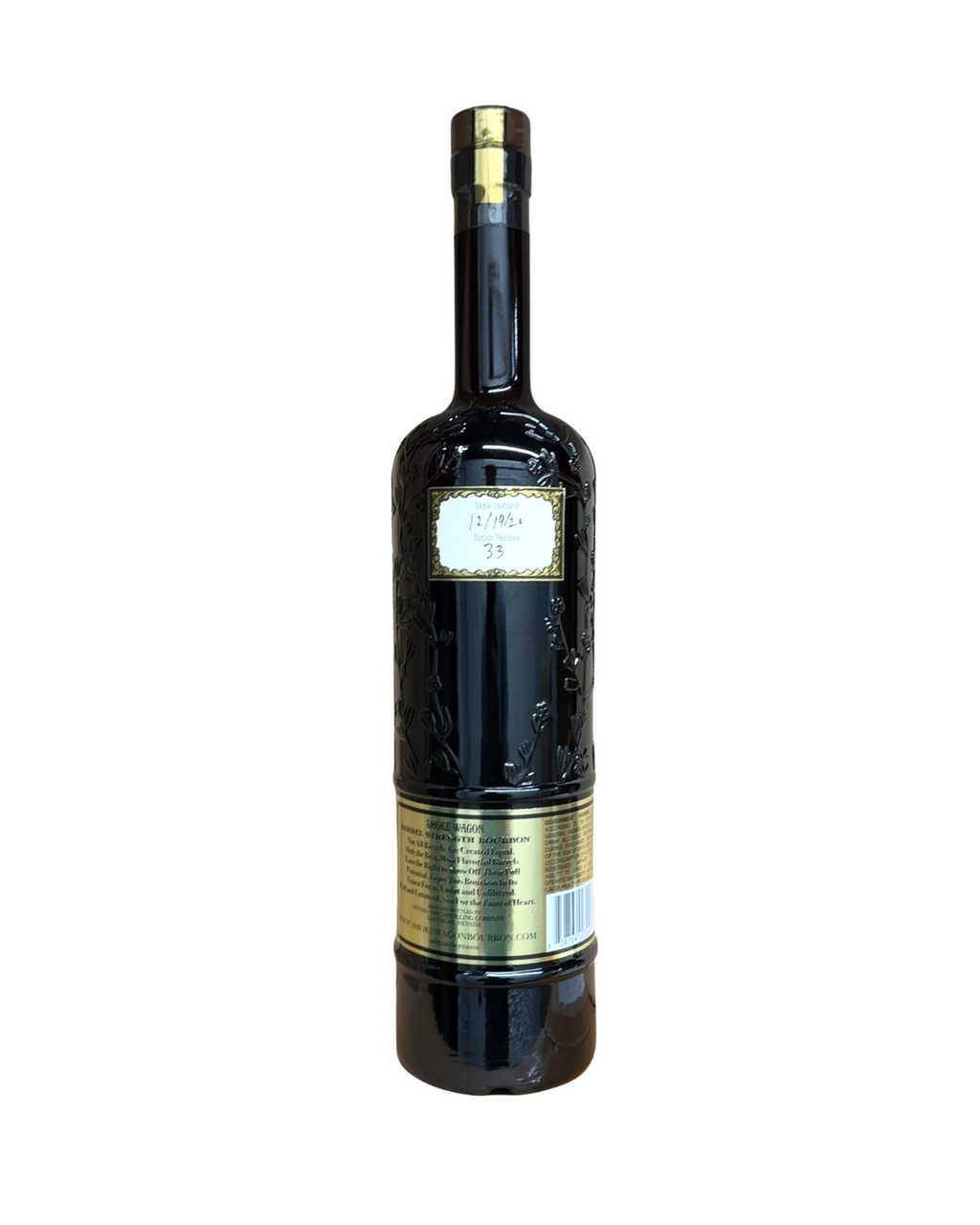2020 SMOKE WAGON BARREL STRENGTH BOURBON 115.5 Proof 750ml Batch 33