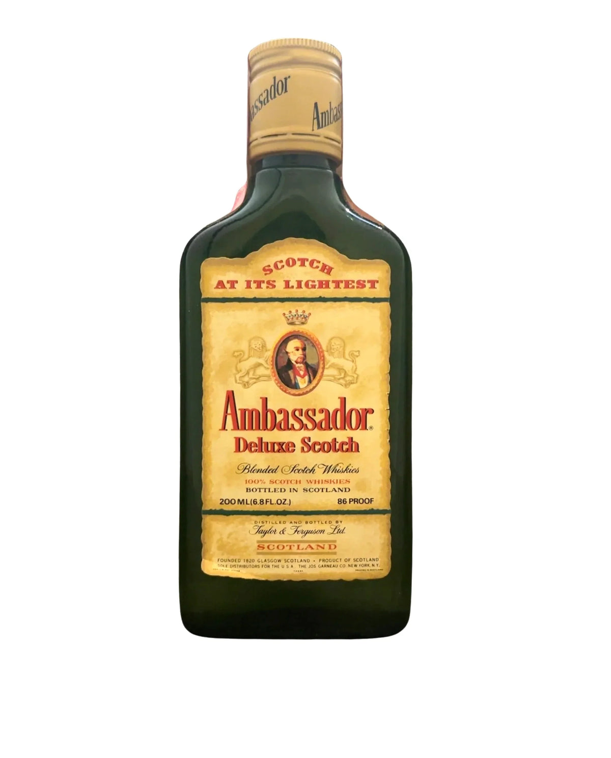 1961 Taylor & Ferguson Ltd. Ambassador Deluxe Scotch 86 Proof