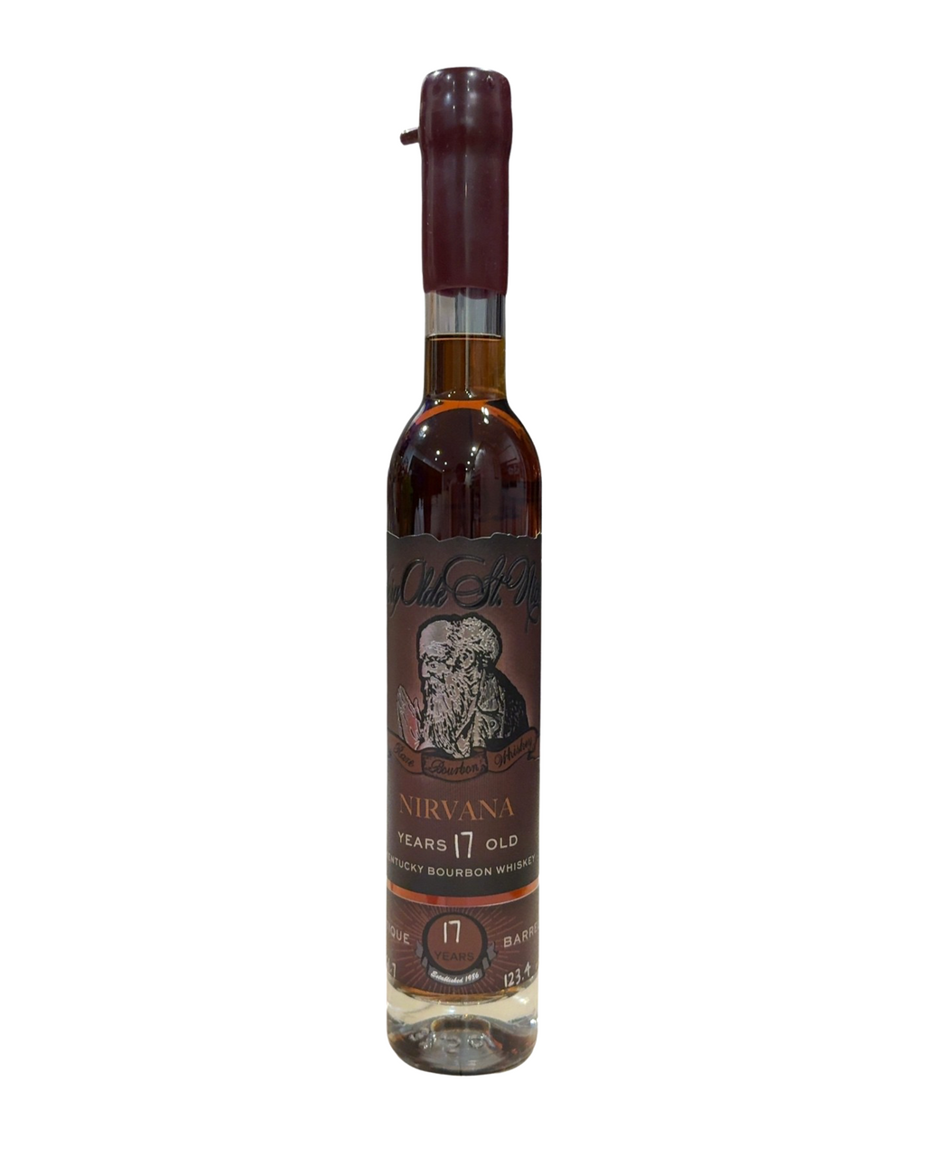 2025 Olde St. Nick's Nirvana Years 17 Old Kentucky Bourbon Whiskey 123.4 Proof 375ml