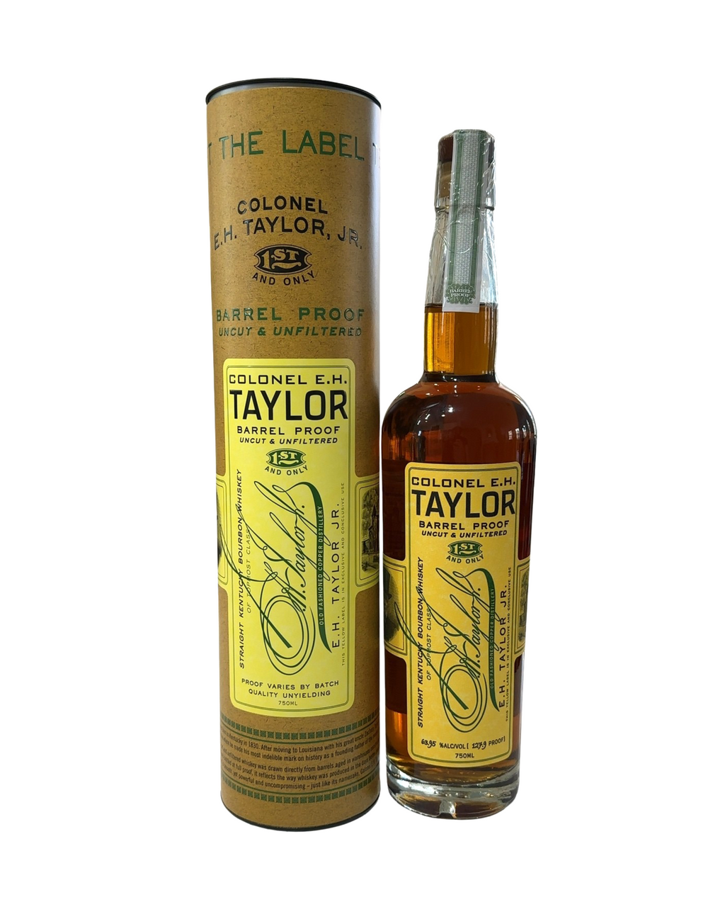 2026 E.H. Taylor Colonel E.H. Taylor Barrel Proof Uncut & Unfiltered 127.9 Proof 750ml Batch 15