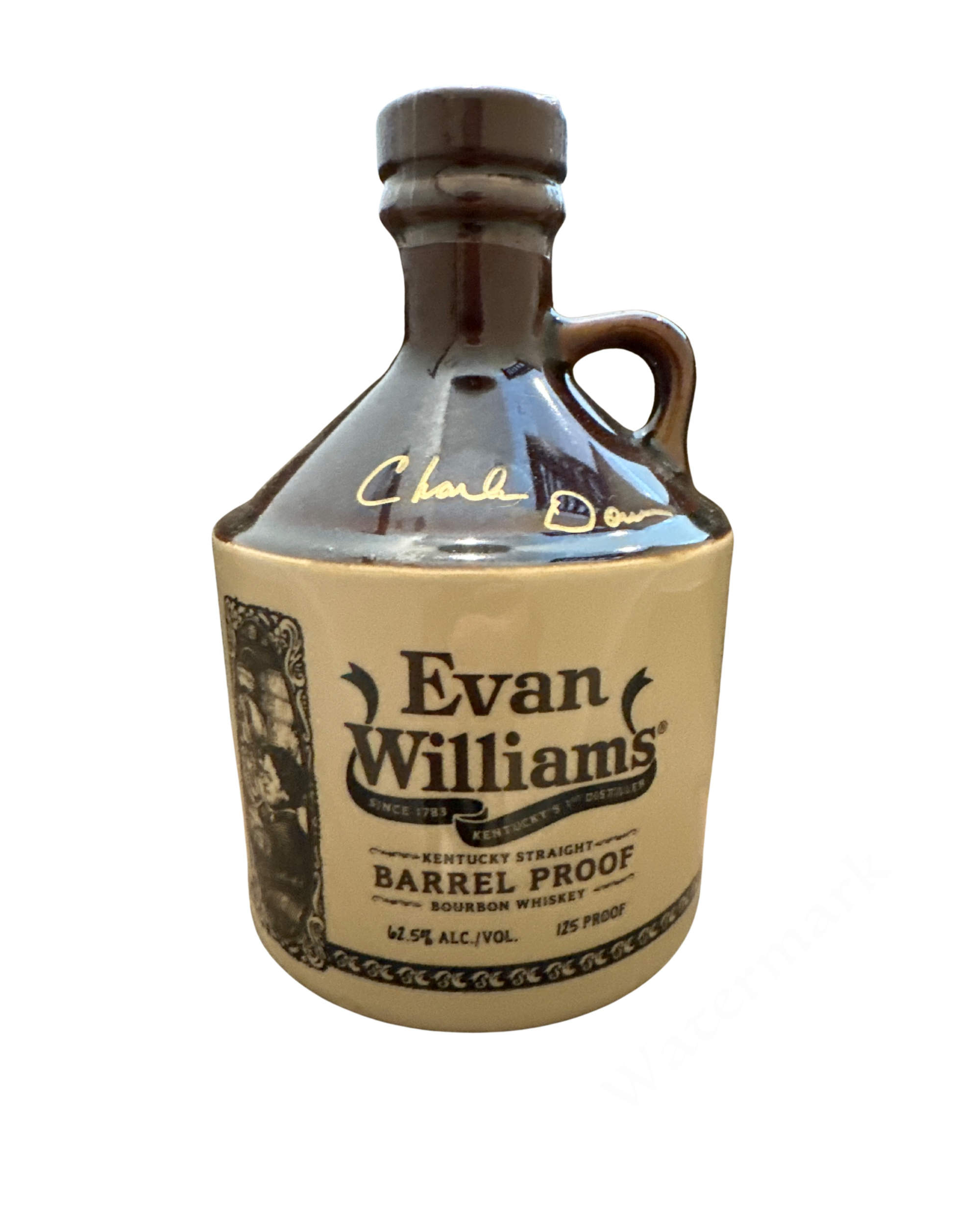 Evan Williams Barrel Proof Bourbon Whiskey 125 Proof