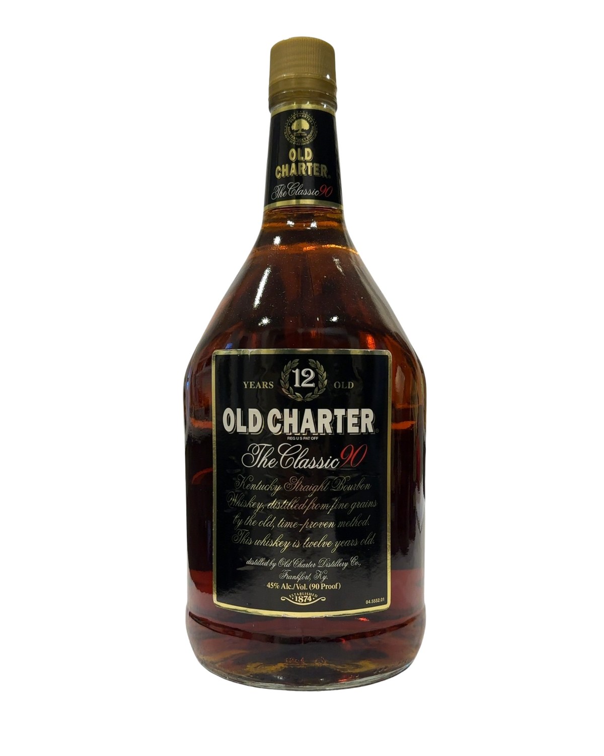 2004 Old Charter 12 Years The Classic 90 Proof 1.75ml