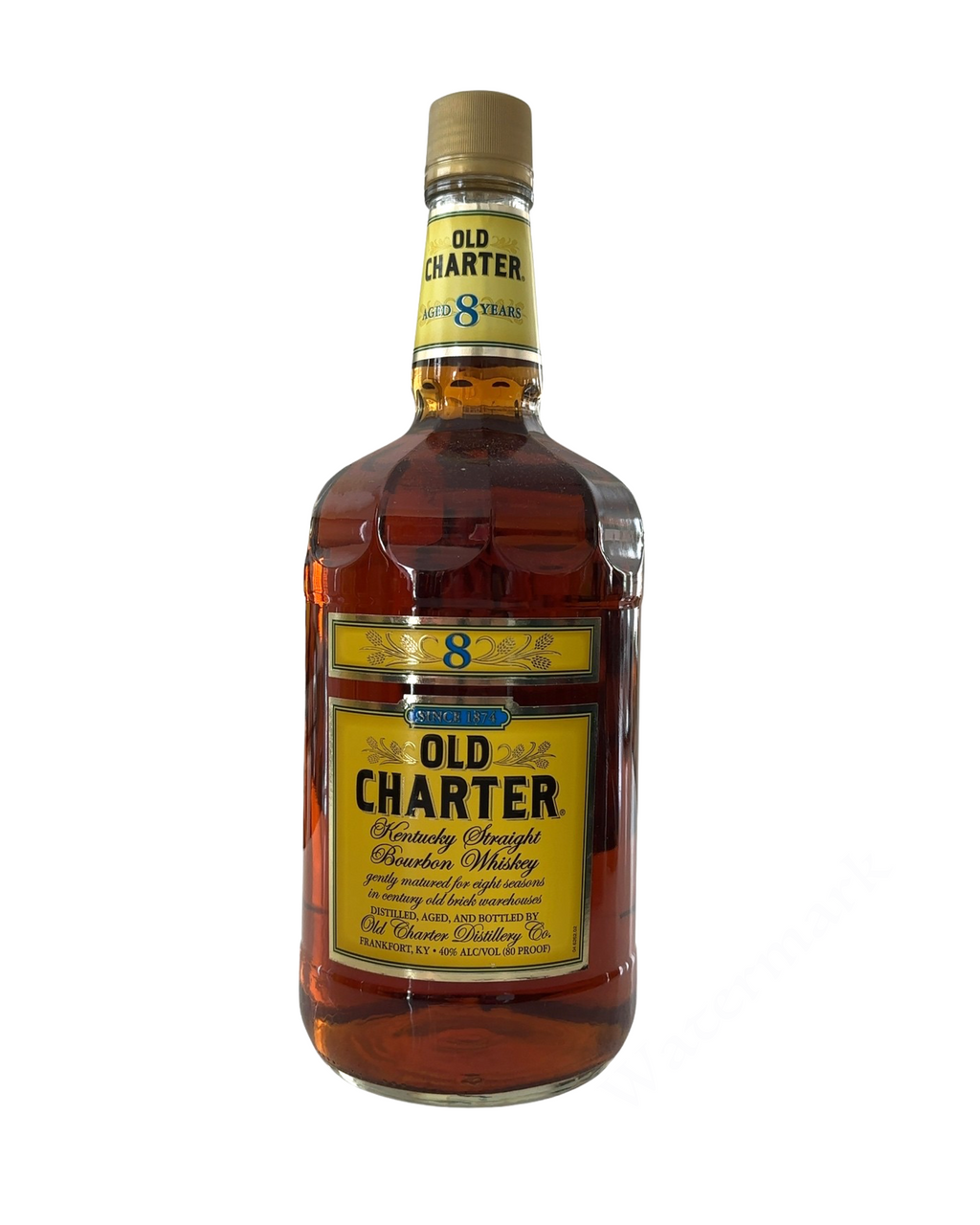 Old Charter Distillery Co. Old Charter Kentucky Straight Bourbon Whiskey 80 Proof 1.75ml