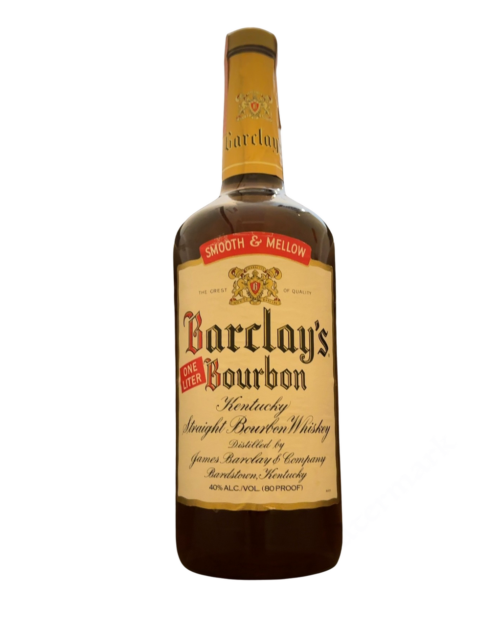 1989 James Barclay & Company Barclay's Bourbon 80 Proof