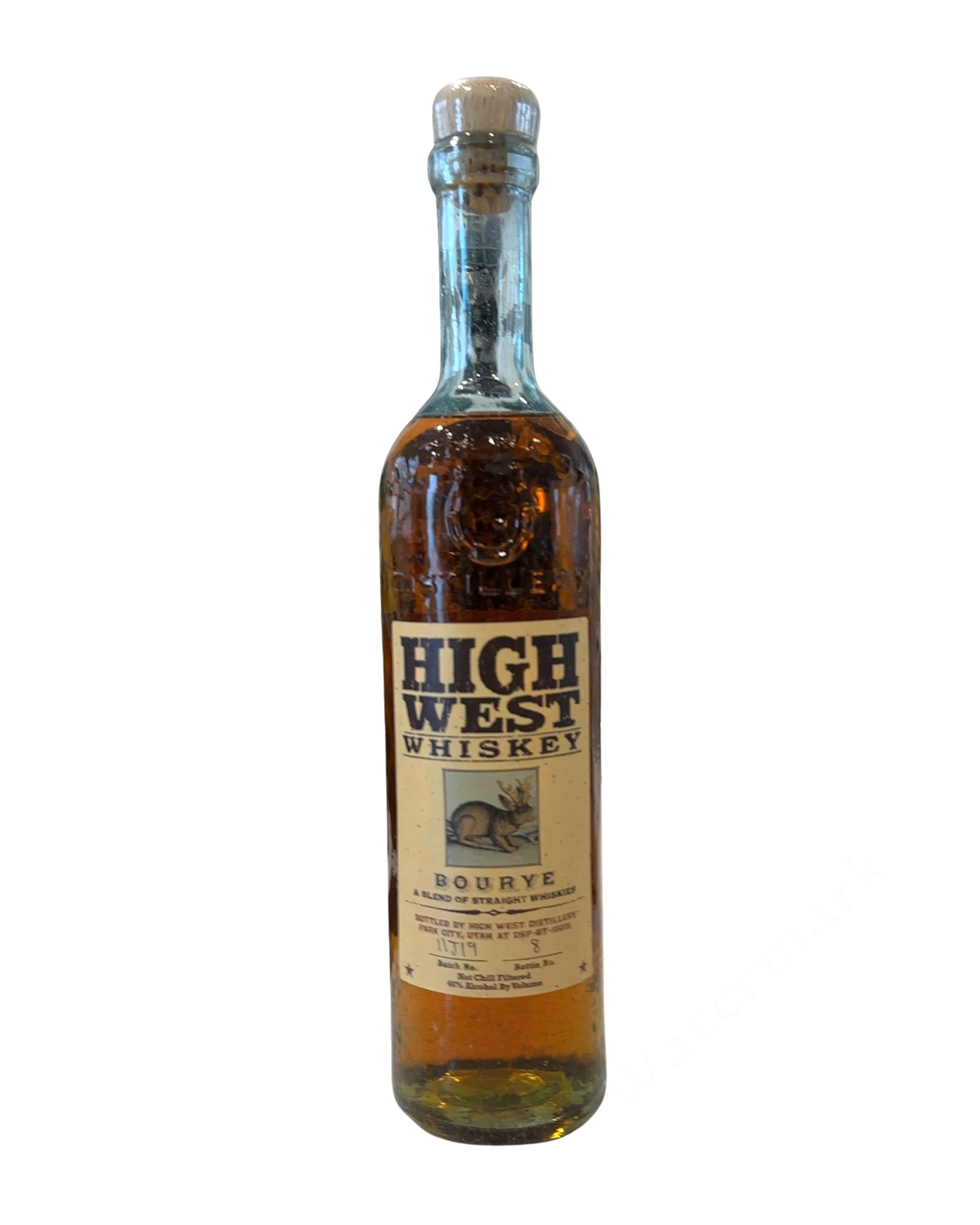 2011 High West Bourye Bourye A Blend of Straight Whiskies 92 Proof