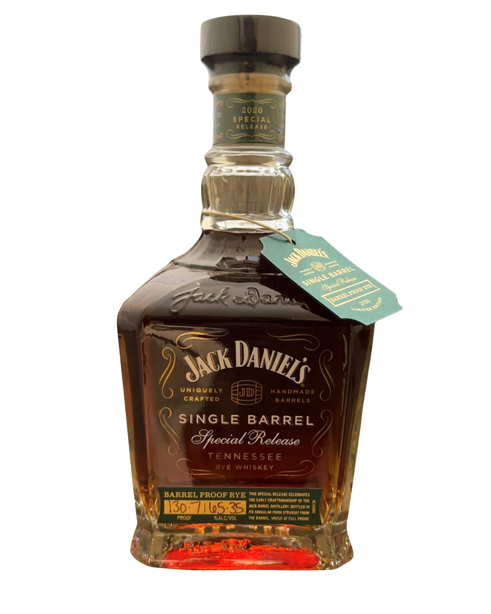 Jack Daniel's Single Barrel Special Release Barrel Proof Rye 130.7 Proof