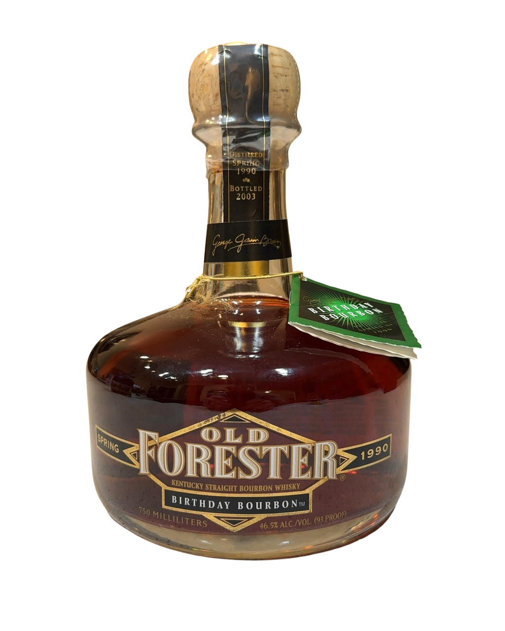 2003 Old Forester Birthday Bourbon 93 Proof 750ml