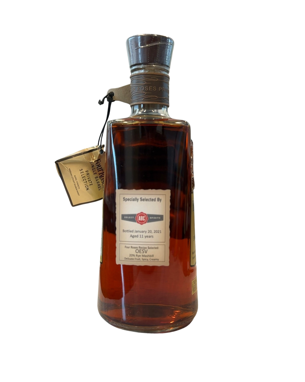 2021 Four Roses Single Barrel ABC Select Spirits 126 Proof 750ml