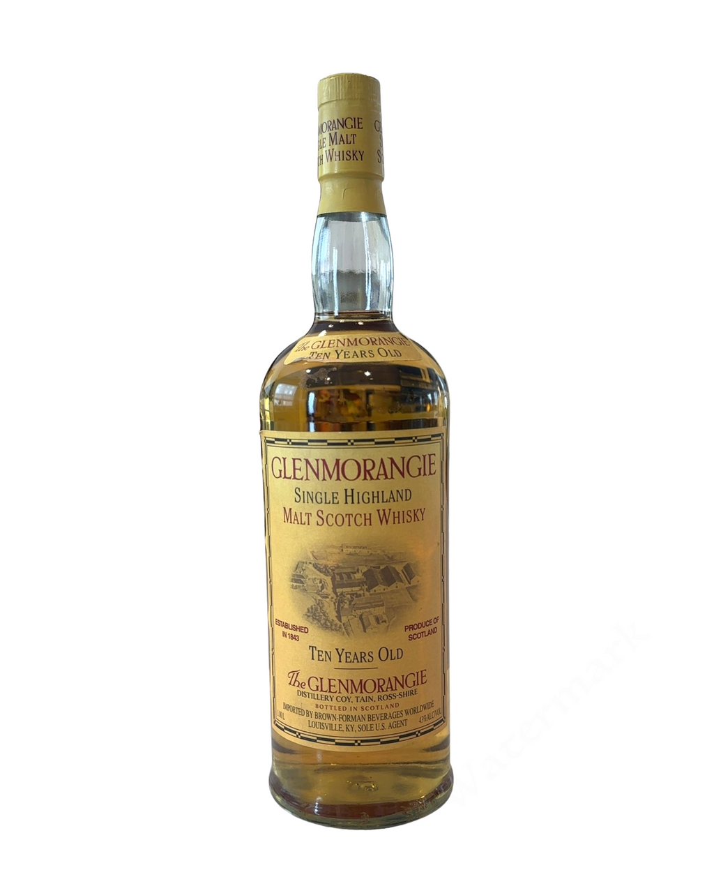 Glenmorangie Single Highland Malt Scotch Whisky 86 Proof