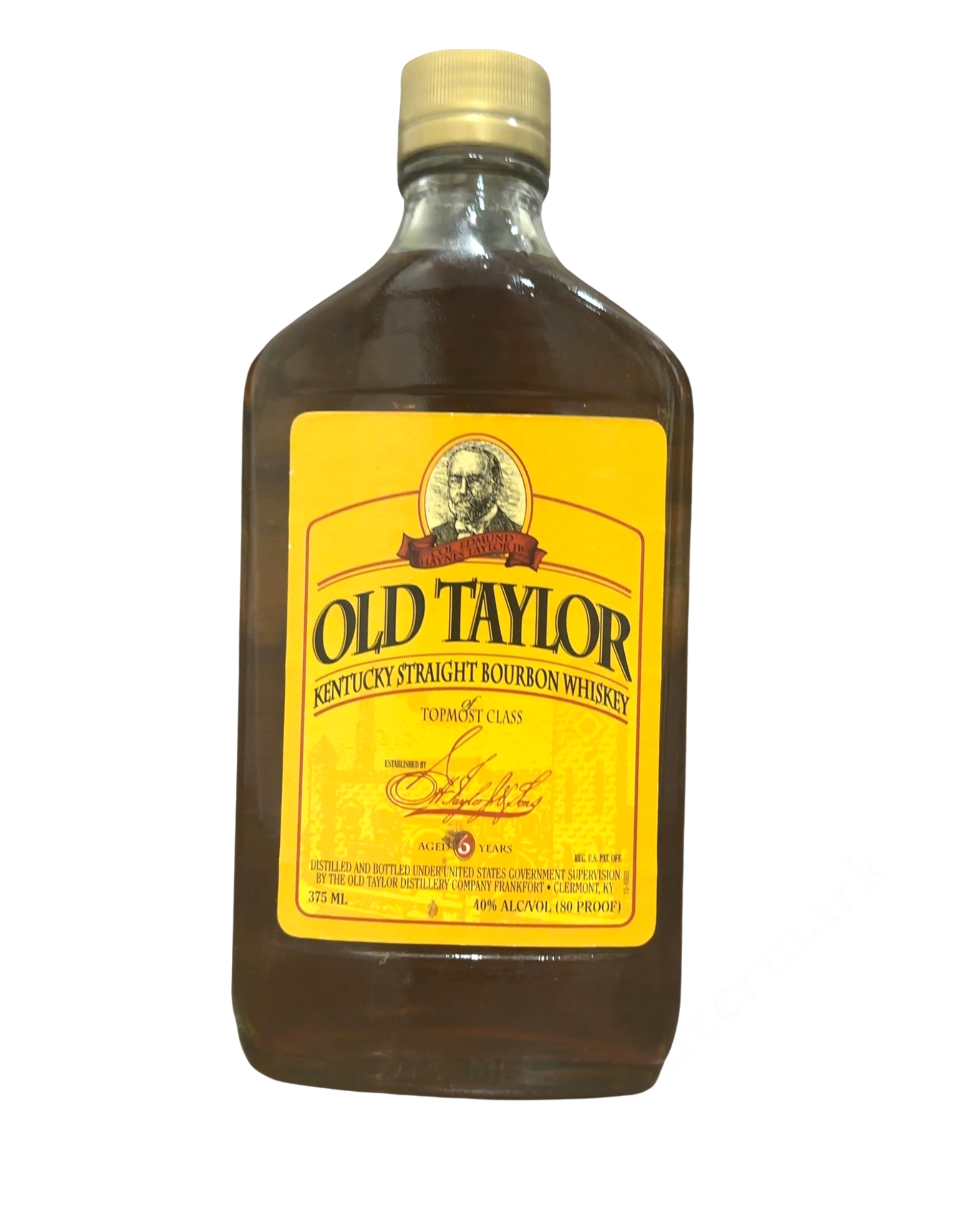 2001 The Old Taylor Distillery Company Old Taylor Kentucky Straight Bourbon Whiskey 80 Proof
