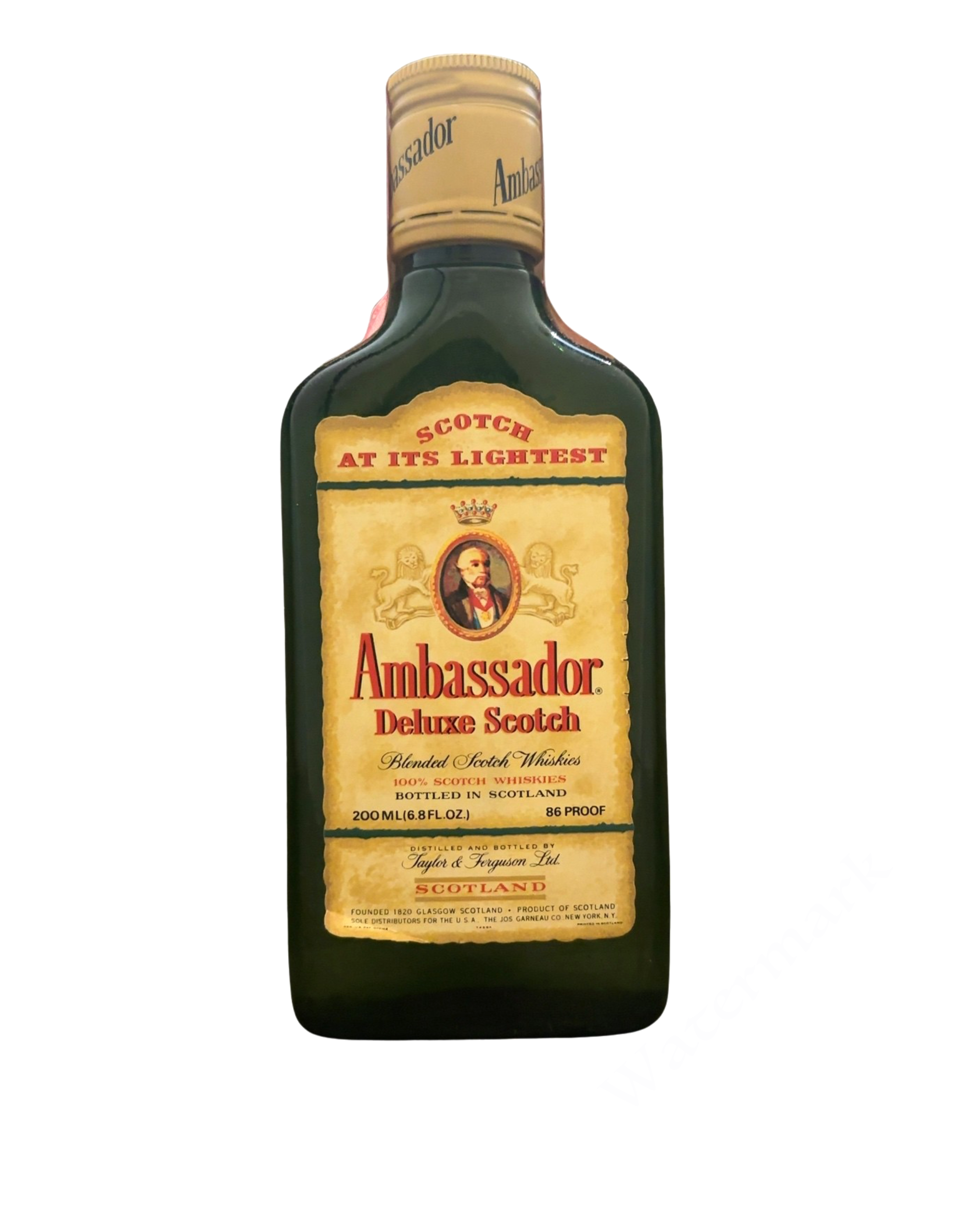 1961 Taylor & Ferguson Ltd. Ambassador Deluxe Scotch 86 Proof