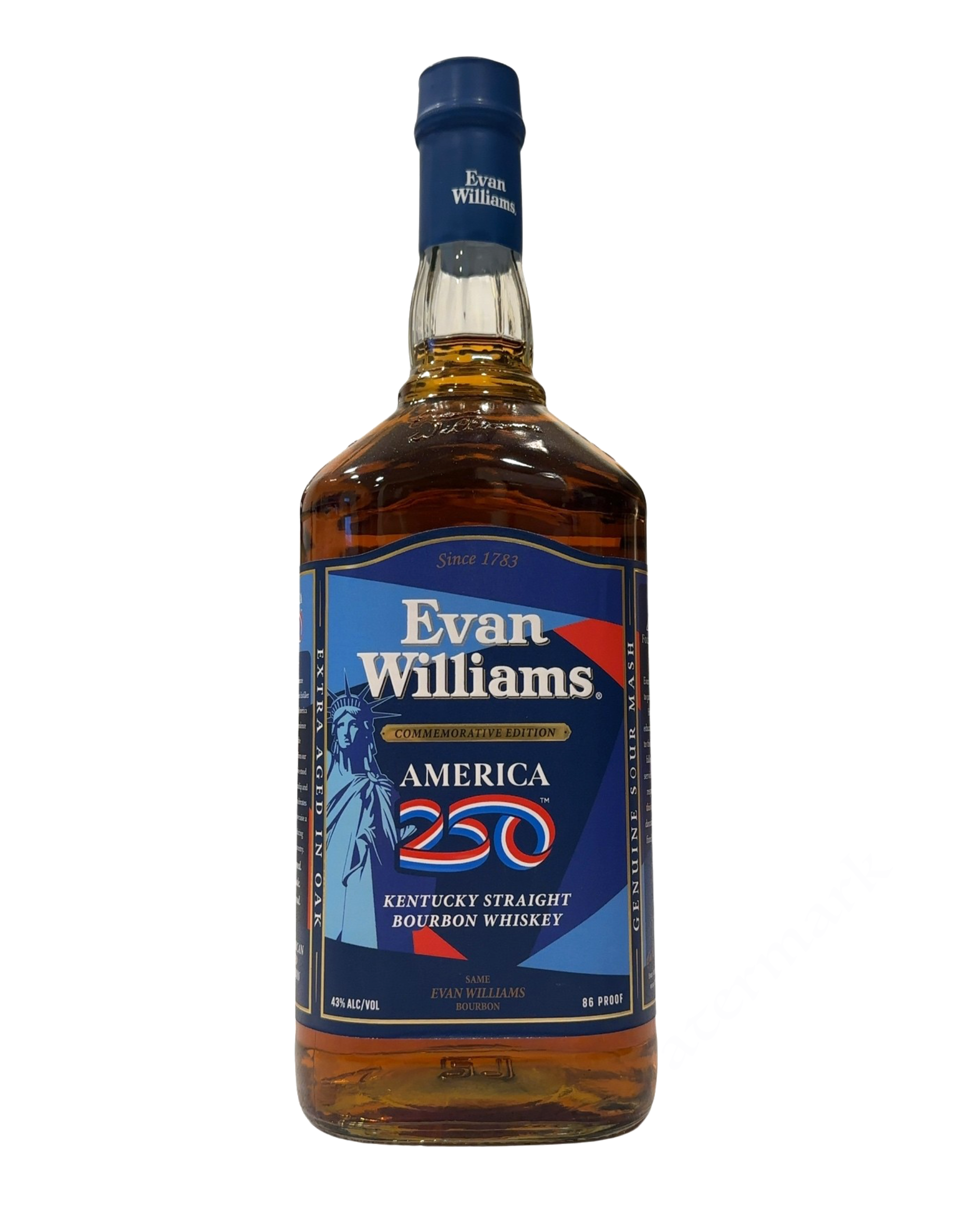Evan Williams Evan Williams Black Label America250 Edition (86 proof, 1.75L) — product image