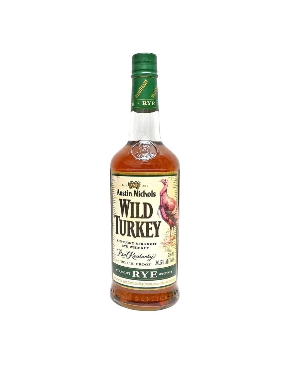 2000 Wild Turkey Green-top Rye 101 Proof 700ml