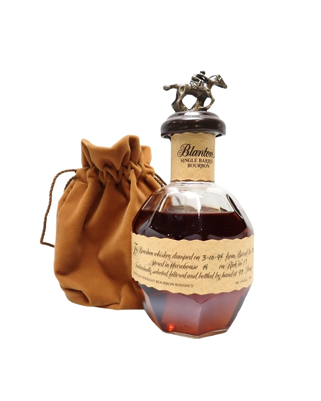 1994 Blanton's Single Barrel Bourbon 93 Proof 375ml