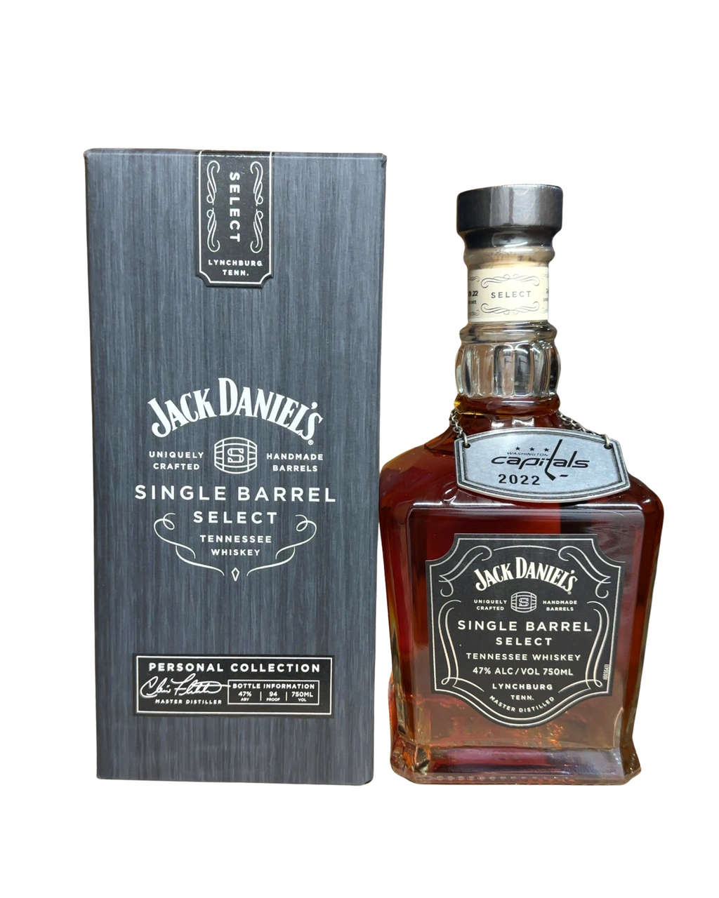 2022 Jack Daniel's Washington Capitals Single Barrel Select 94 Proof 750ml