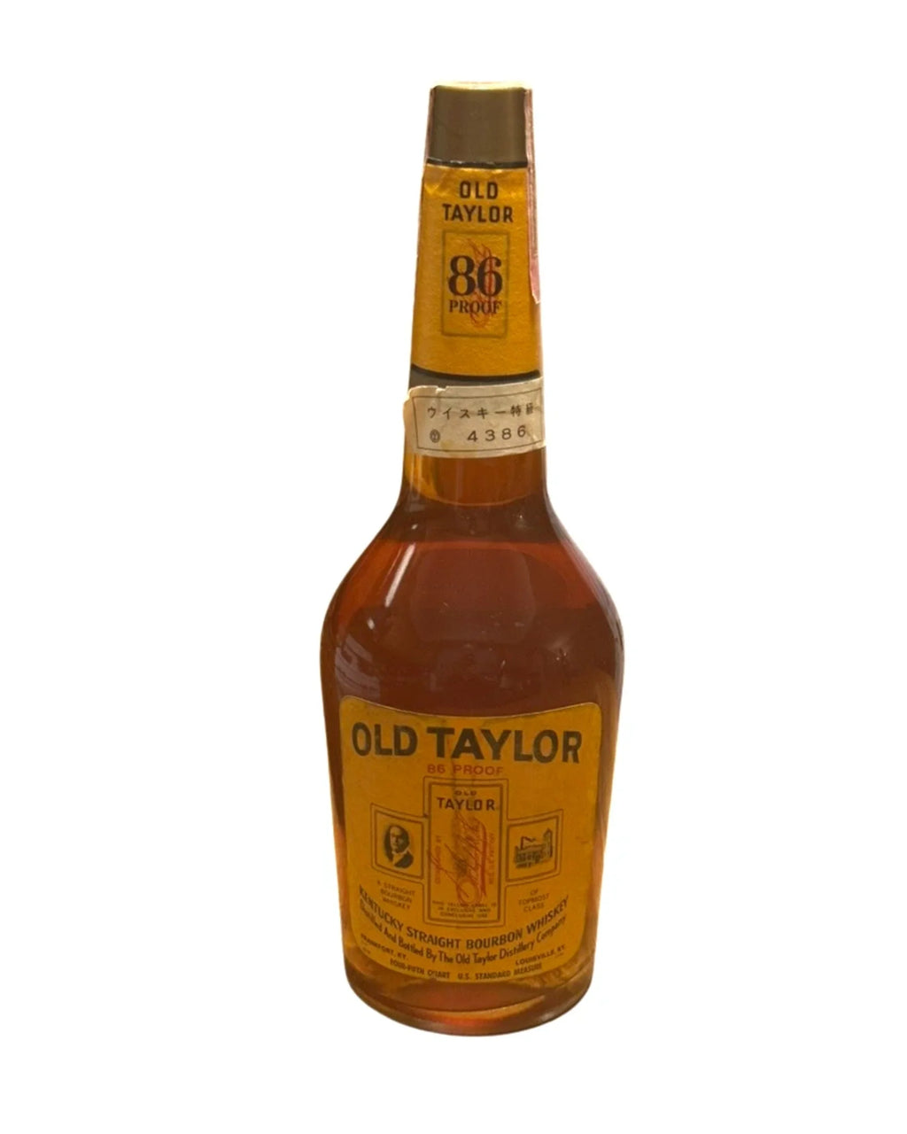 1967 The Old Taylor Distillery Company OLD TAYLOR 86 Proof