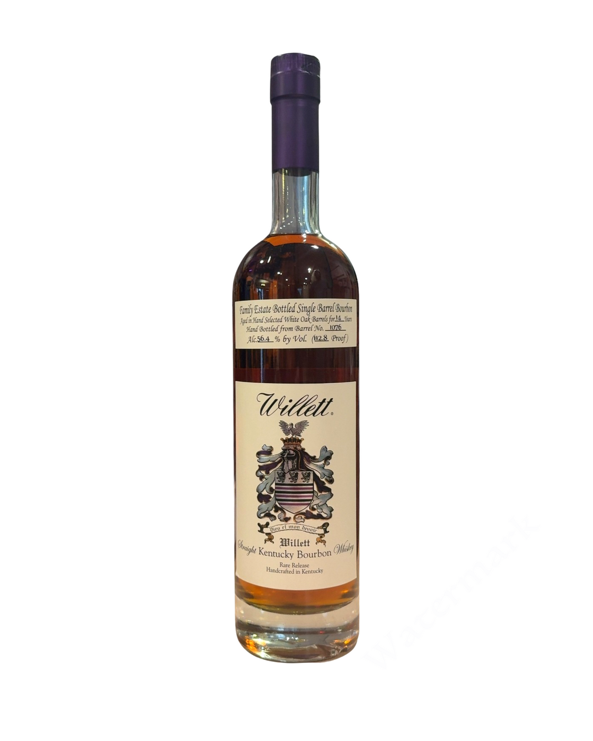 Willett 14 Year Single Barrel Bourbon (Liquor Barn #1076) 112.8 Proof 750ml